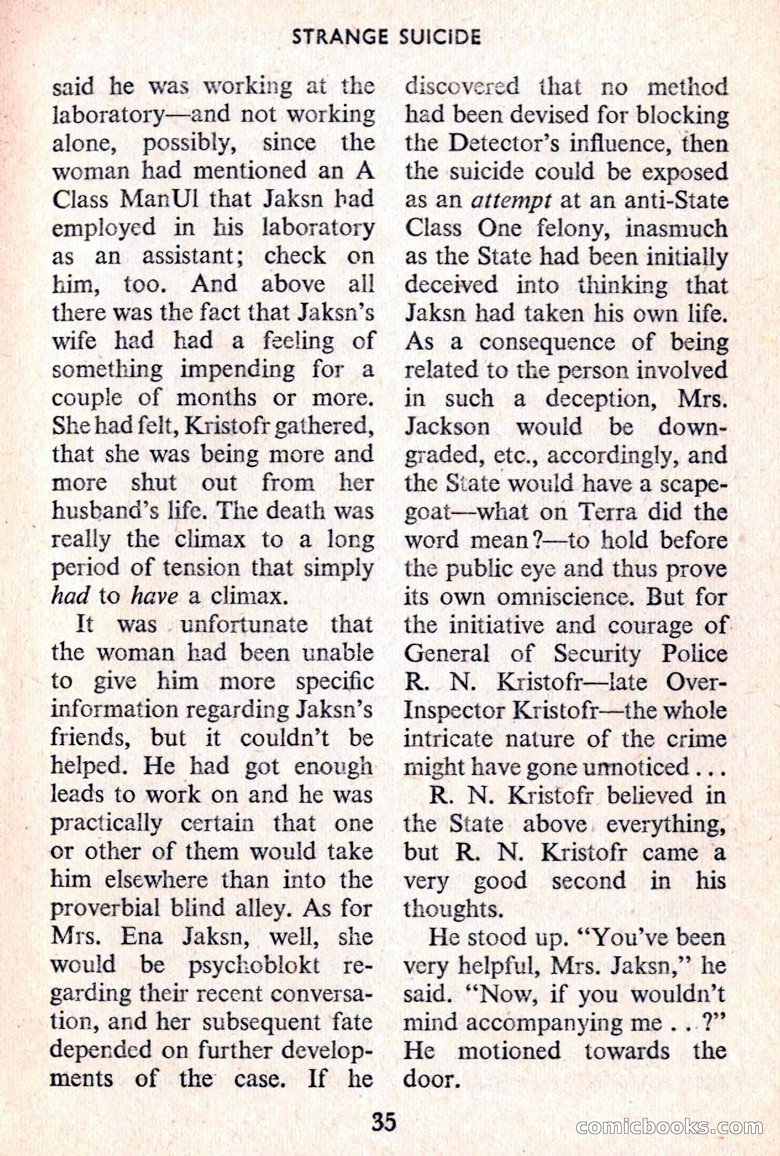 Authentic Science Fiction Monthly, No. 56 — page 36 of 146