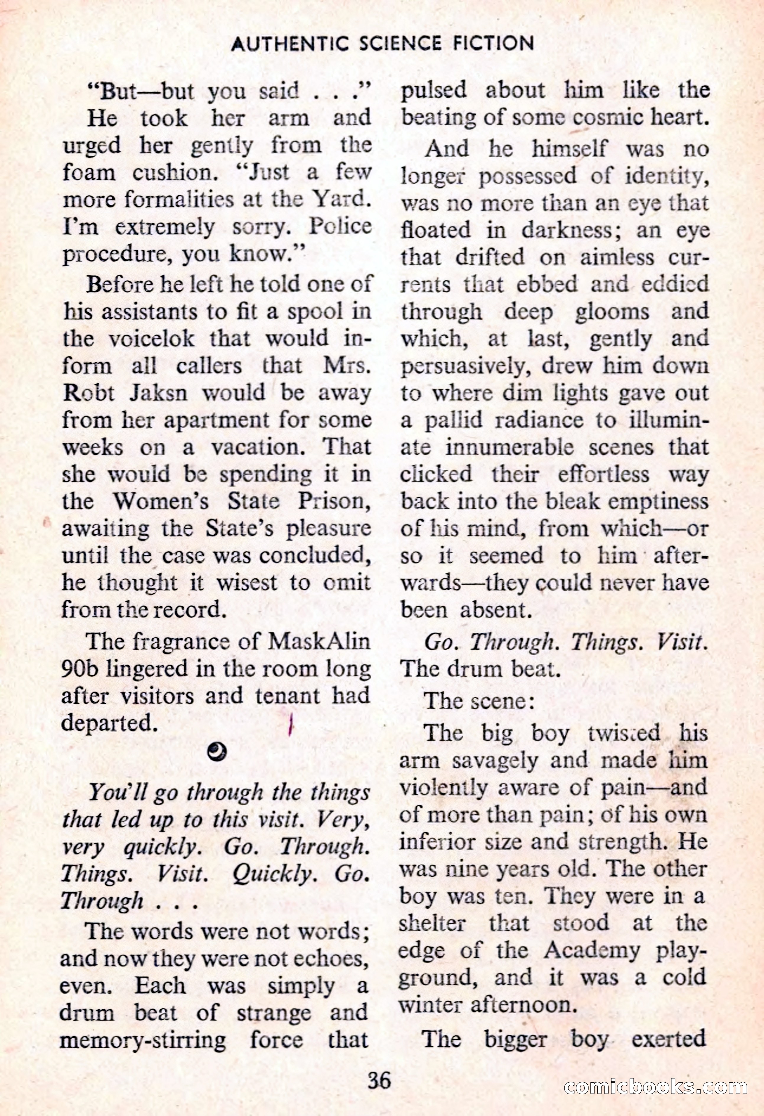 Authentic Science Fiction Monthly, No. 56 — page 37 of 146