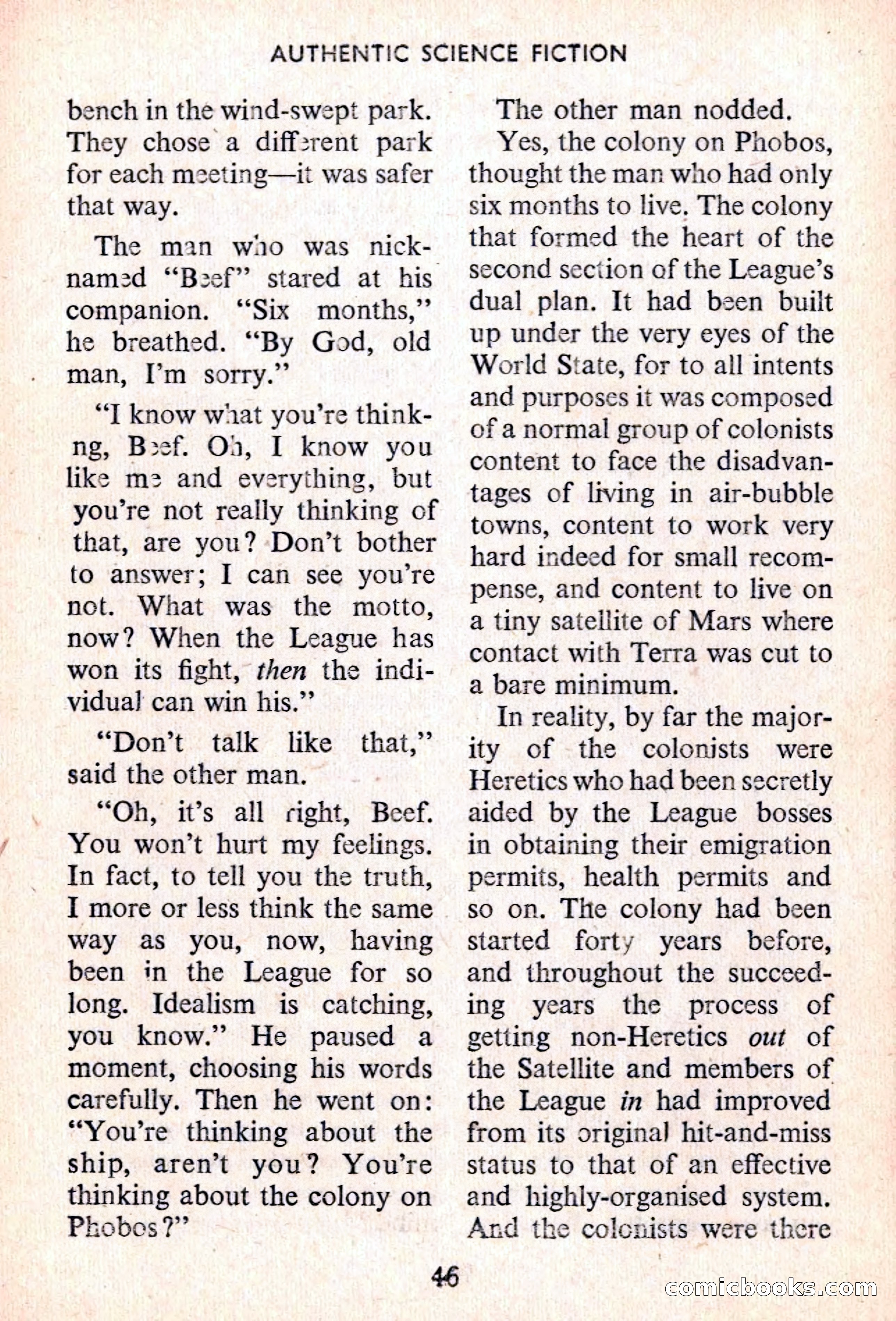 Authentic Science Fiction Monthly, No. 56 — page 47 of 146