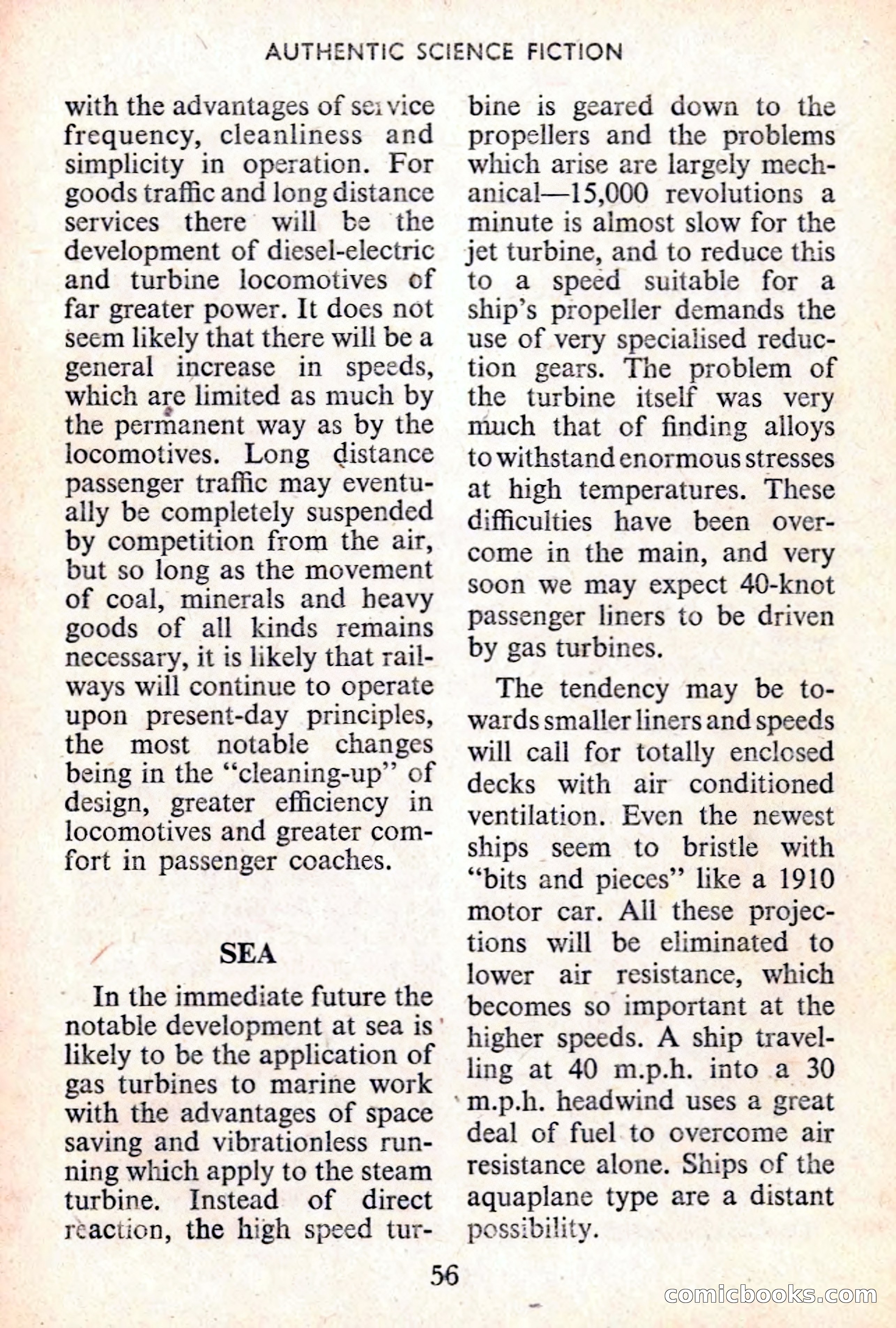 Authentic Science Fiction Monthly, No. 56 — page 57 of 146