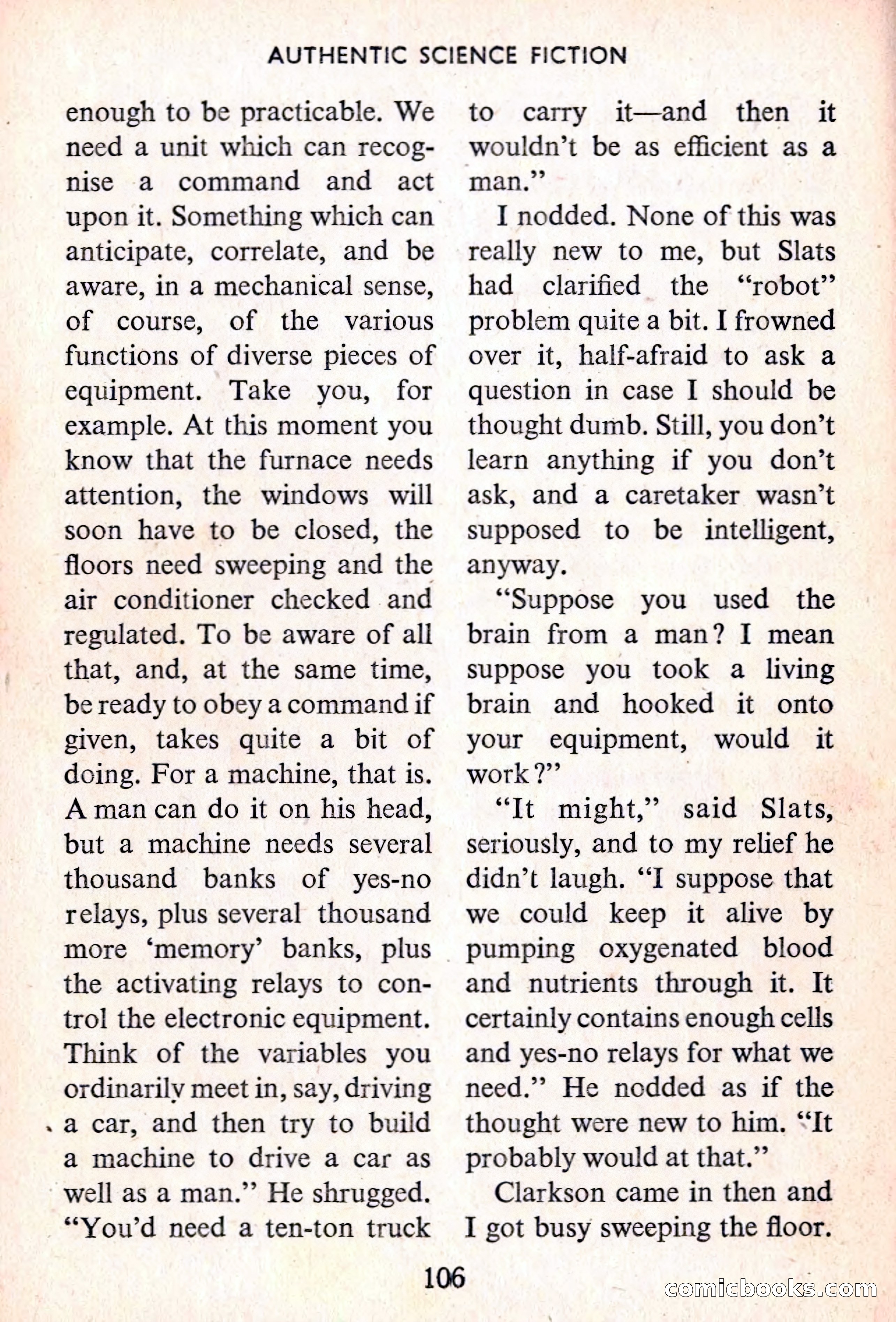Authentic Science Fiction Monthly, No. 56 — page 107 of 146