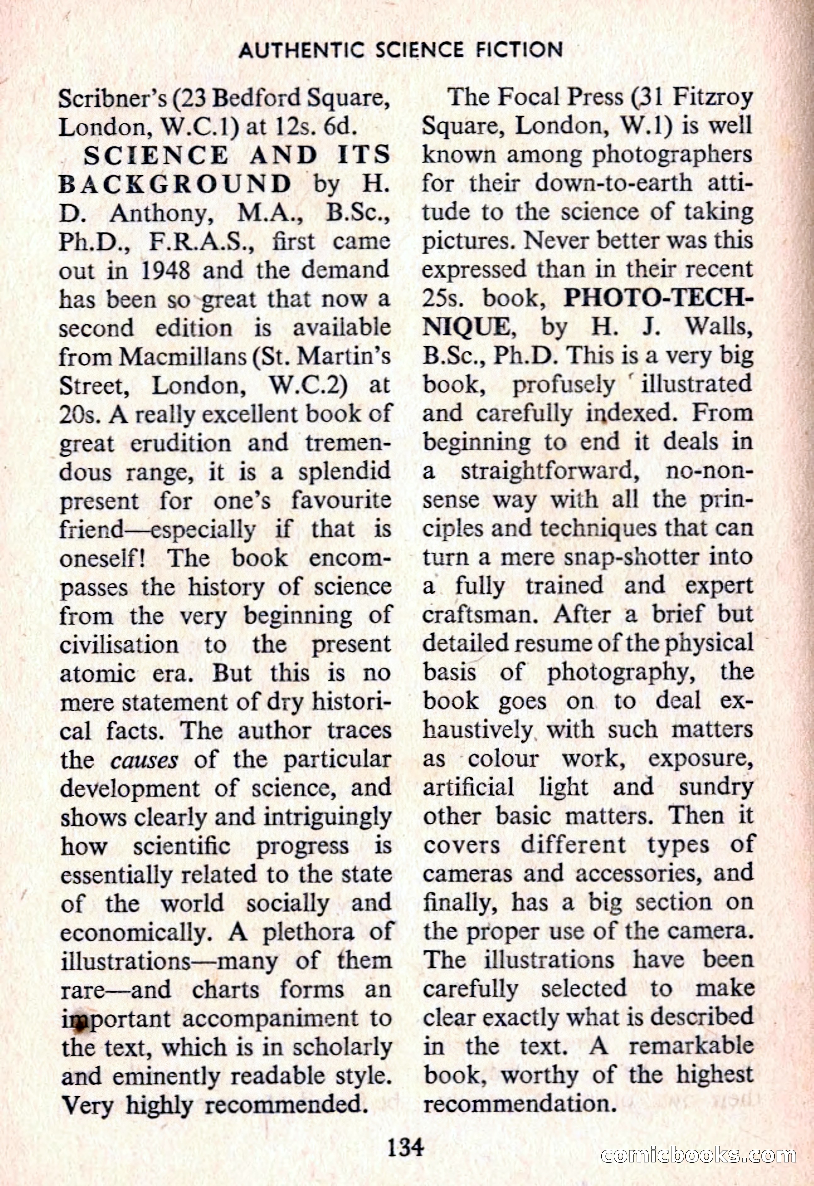 Authentic Science Fiction Monthly, No. 56 — page 135 of 146