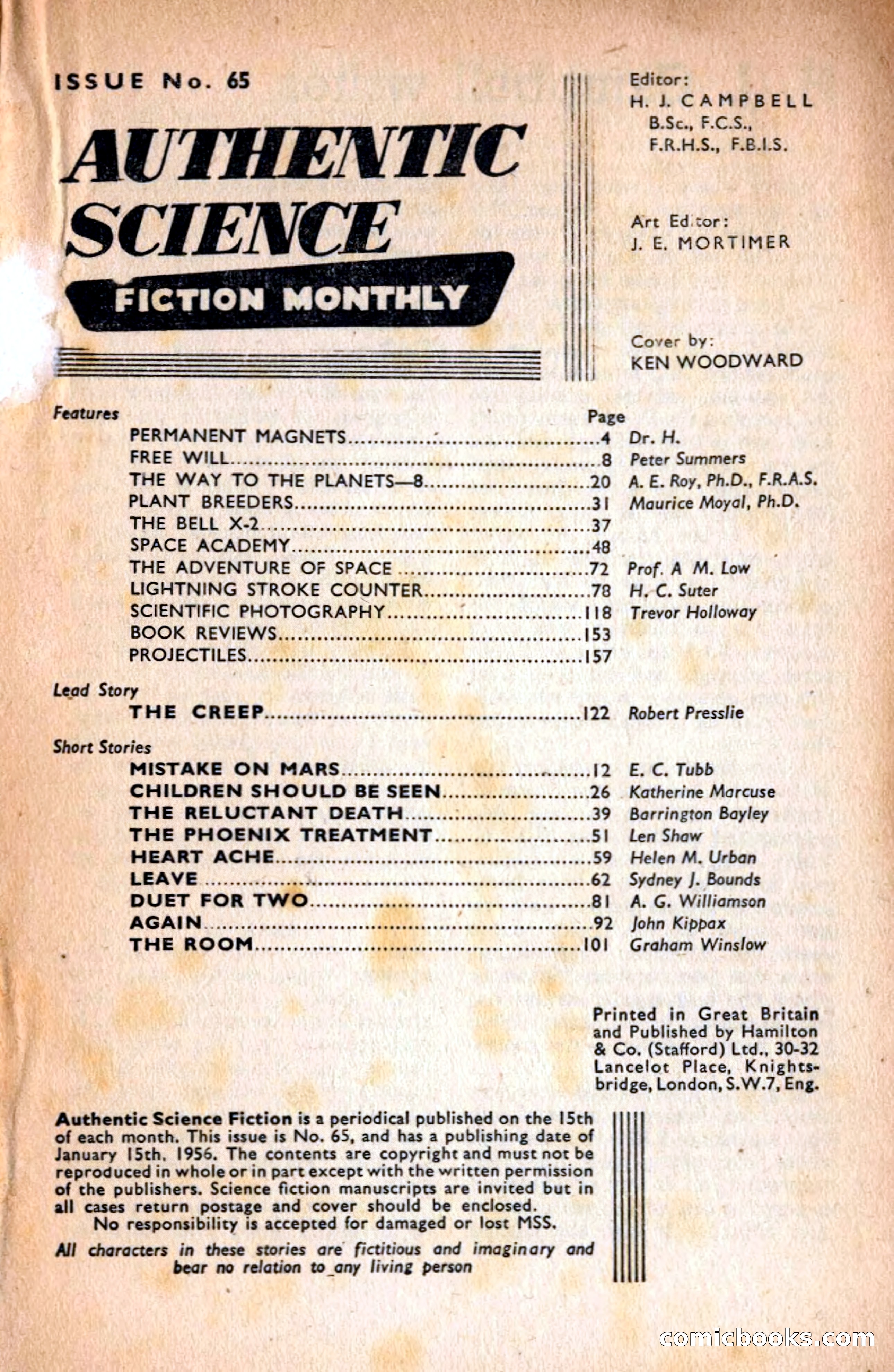 Authentic Science Fiction Monthly, No. 65 — page 2 of 162