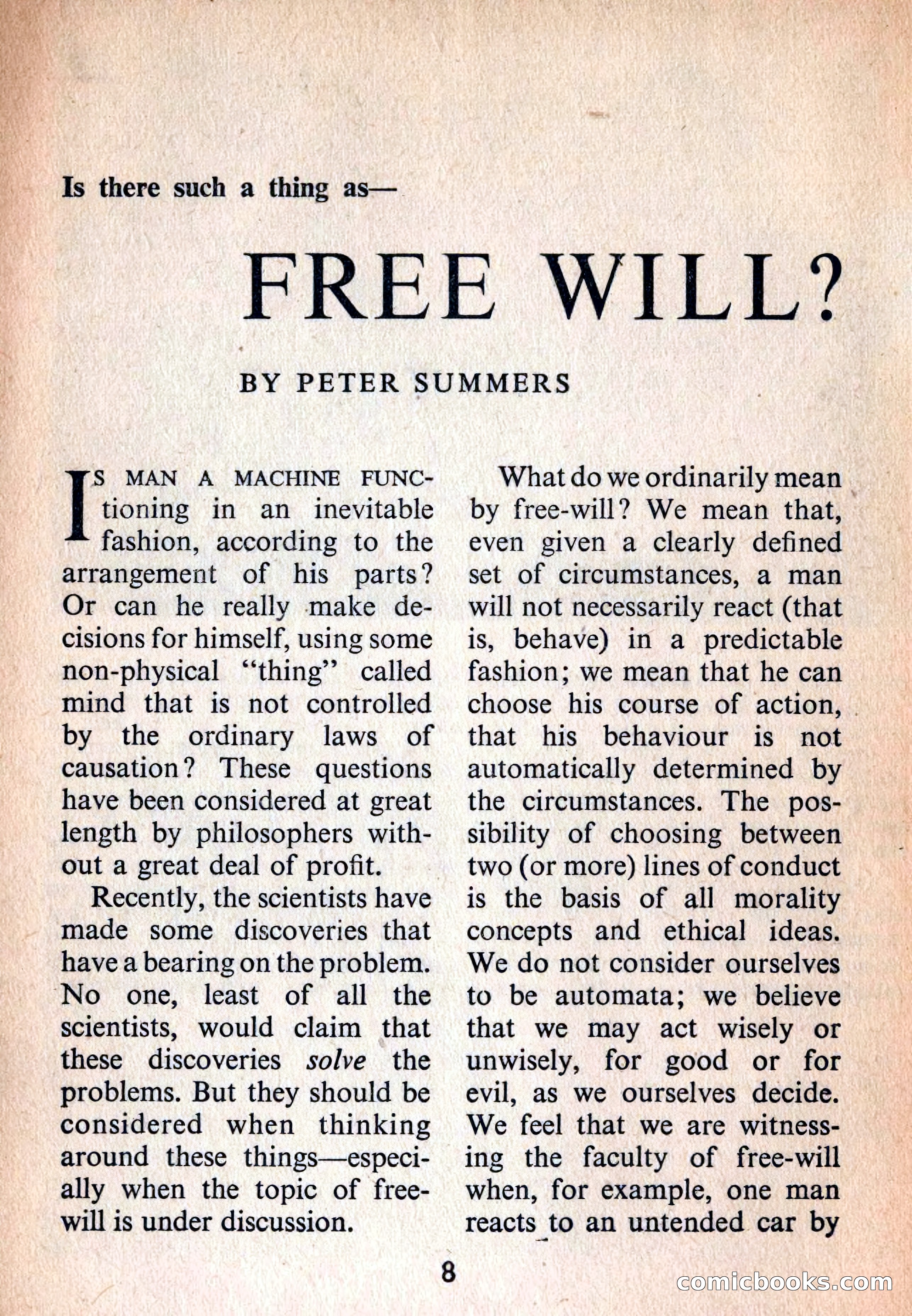 Authentic Science Fiction Monthly, No. 65 — page 9 of 162