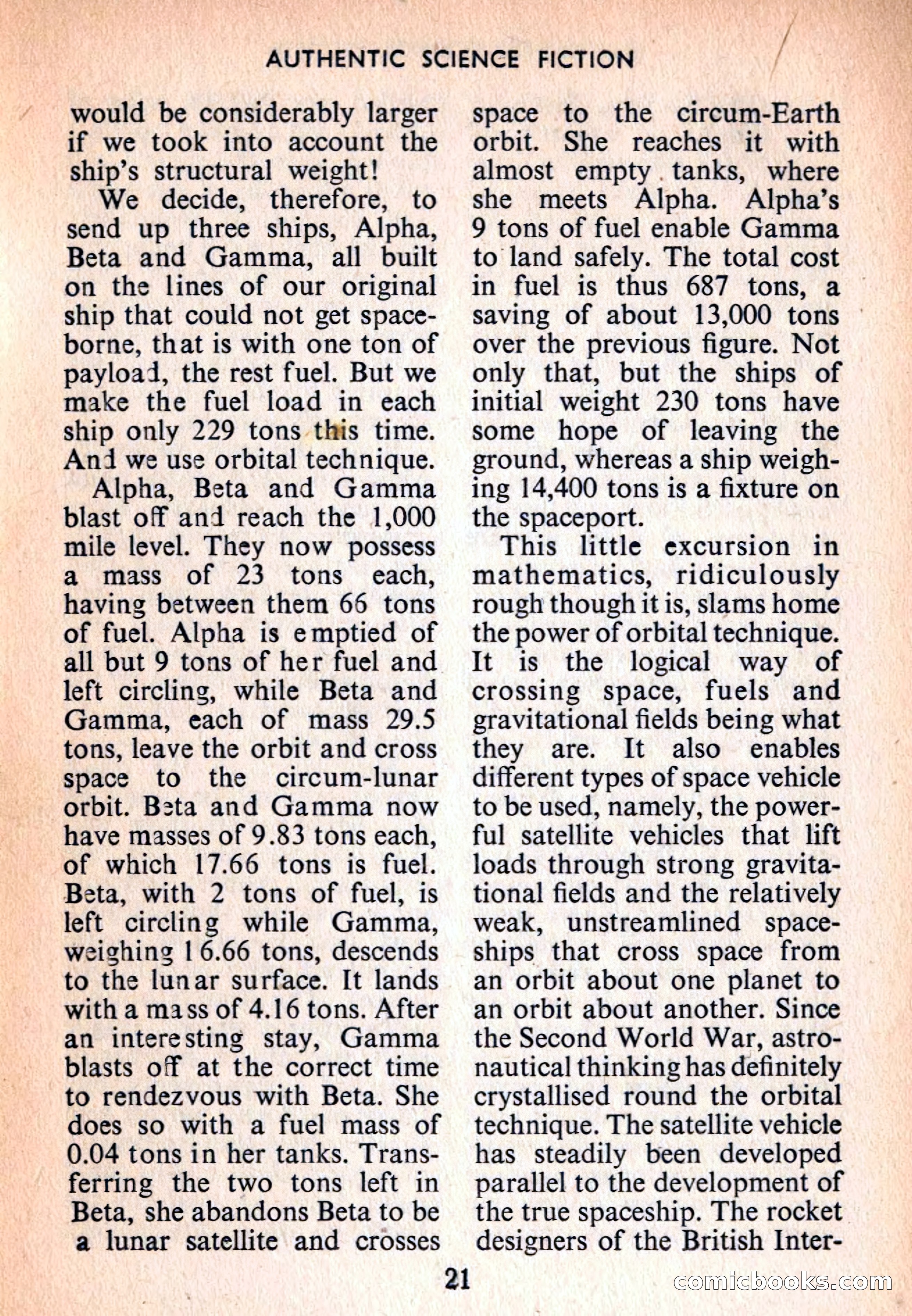 Authentic Science Fiction Monthly, No. 65 — page 22 of 162
