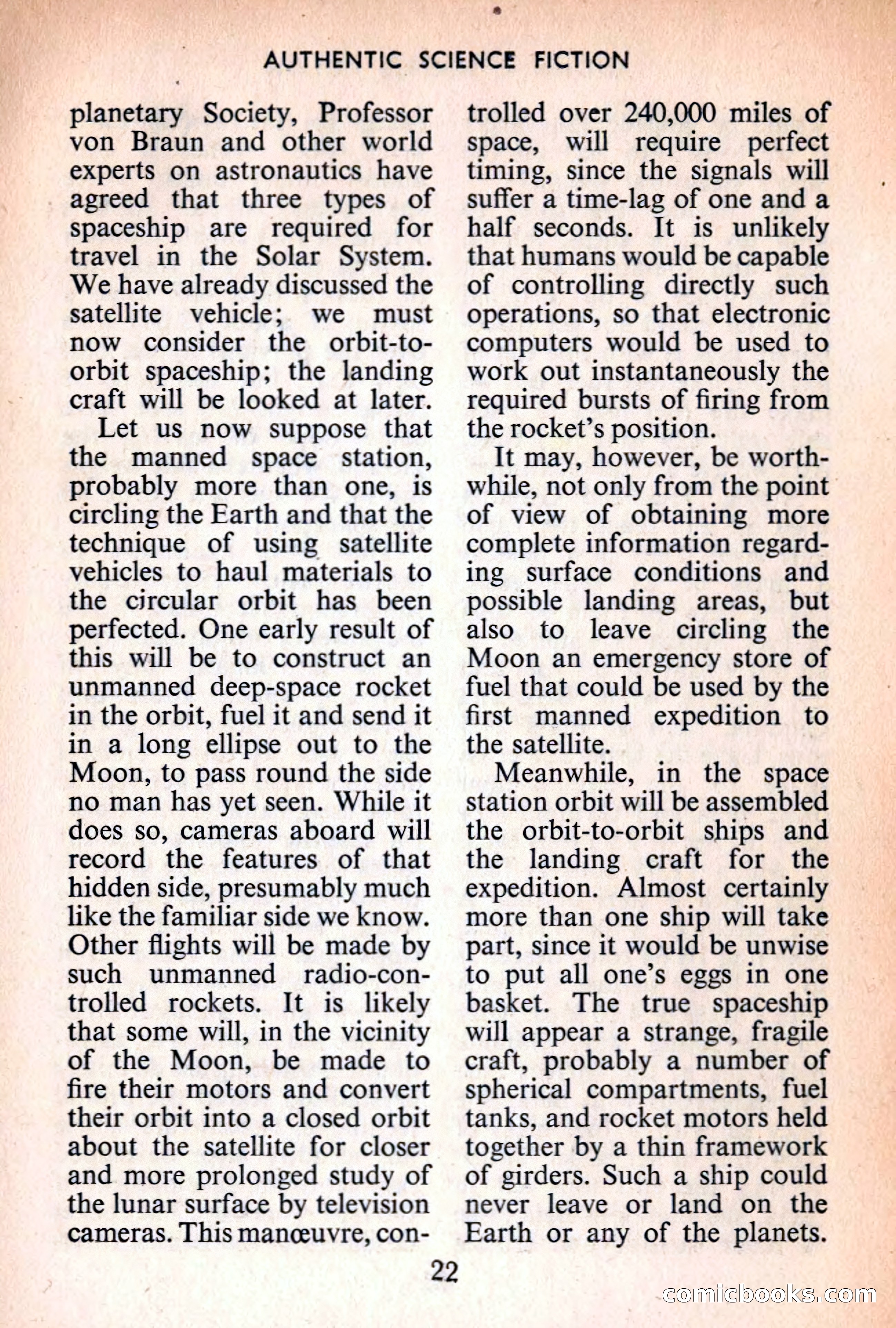 Authentic Science Fiction Monthly, No. 65 — page 23 of 162