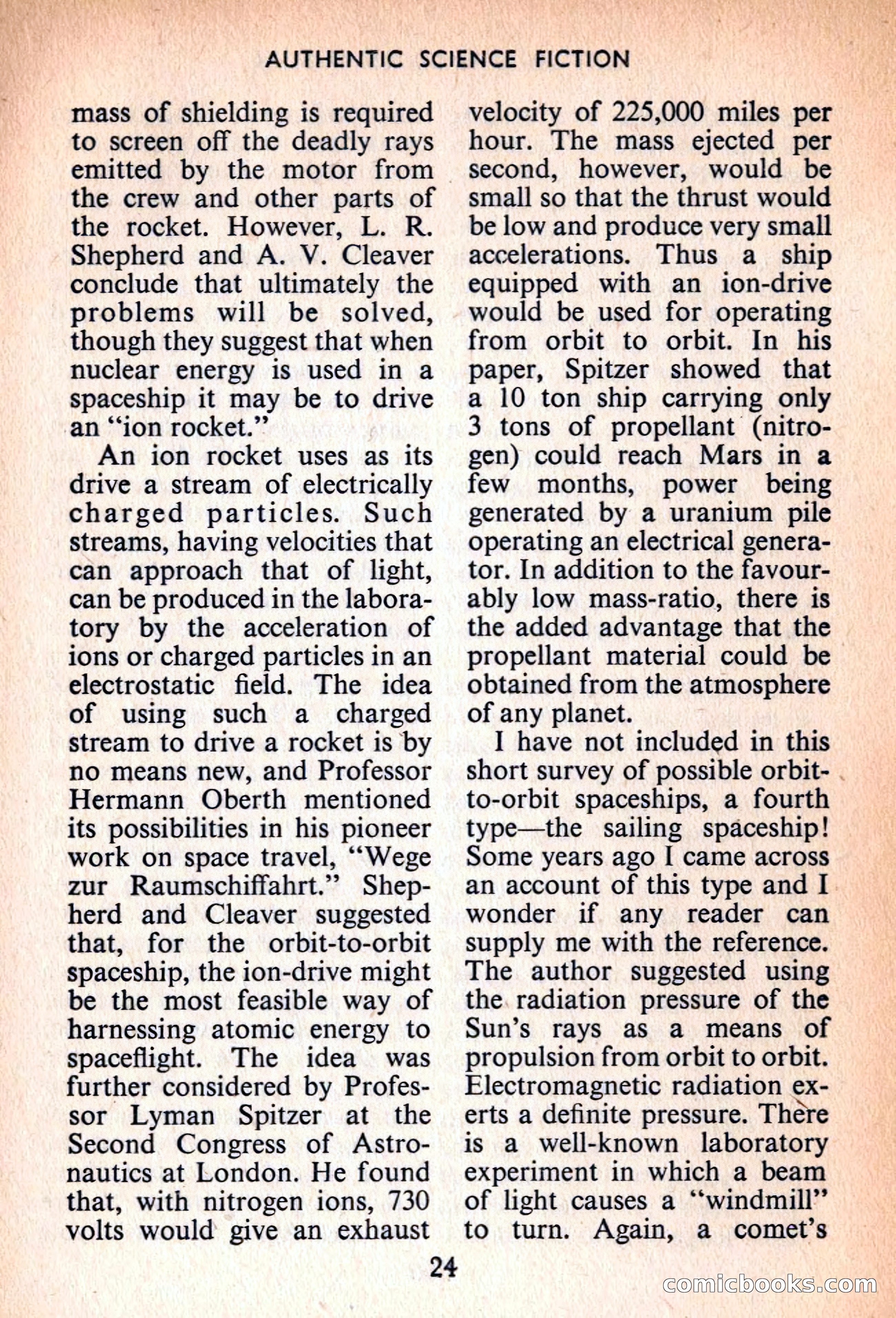Authentic Science Fiction Monthly, No. 65 — page 25 of 162