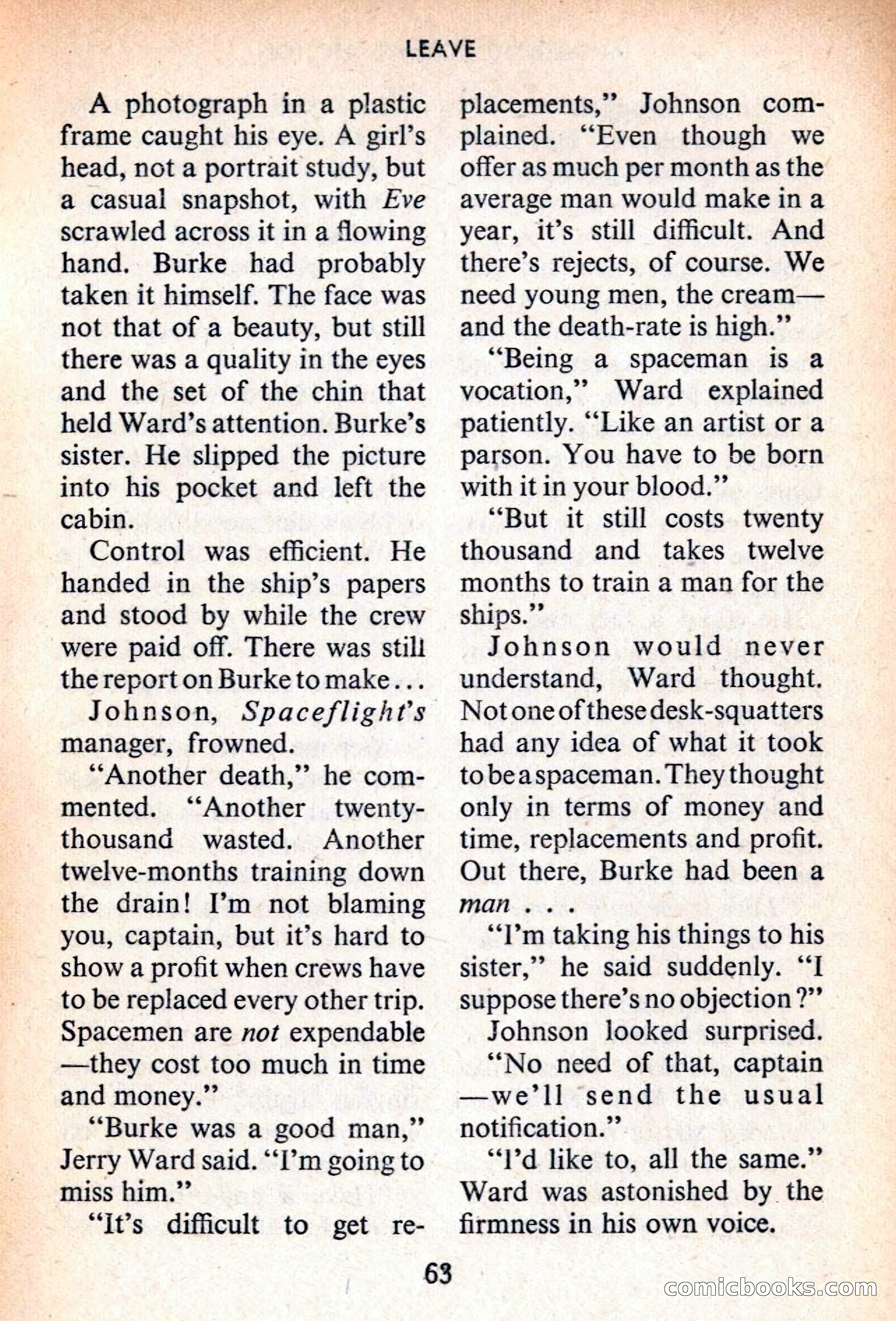 Authentic Science Fiction Monthly, No. 65 — page 64 of 162