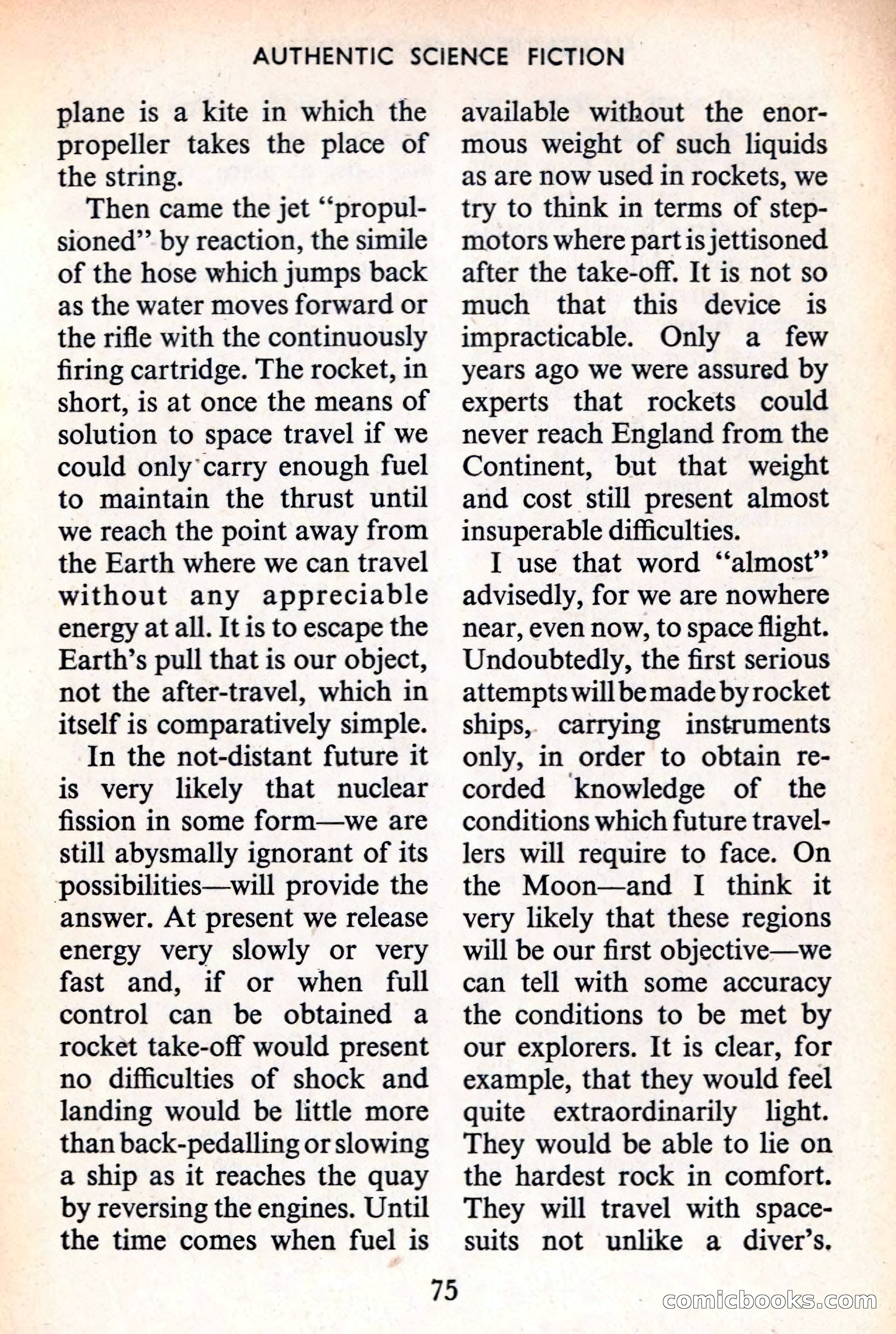 Authentic Science Fiction Monthly, No. 65 — page 76 of 162