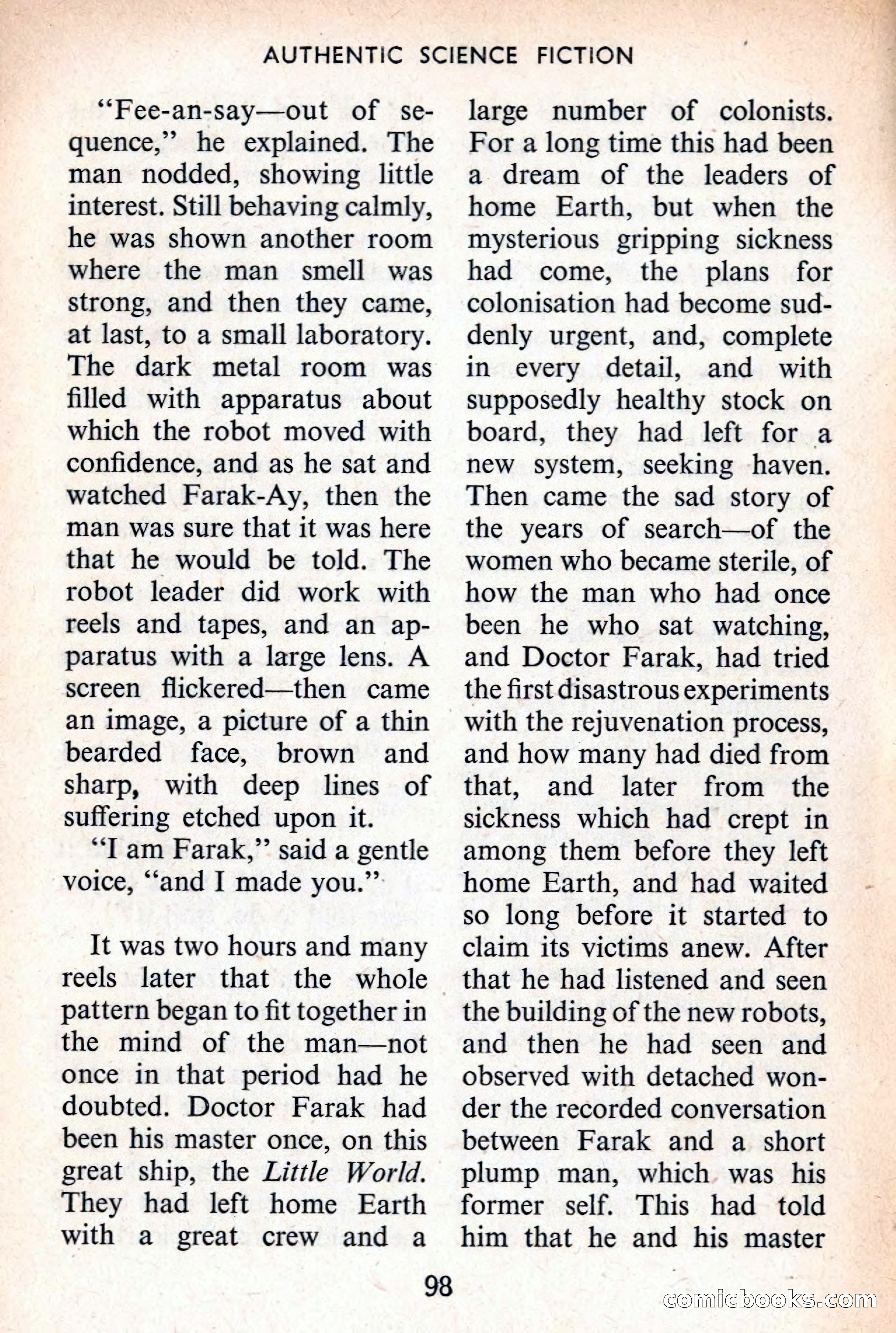 Authentic Science Fiction Monthly, No. 65 — page 99 of 162