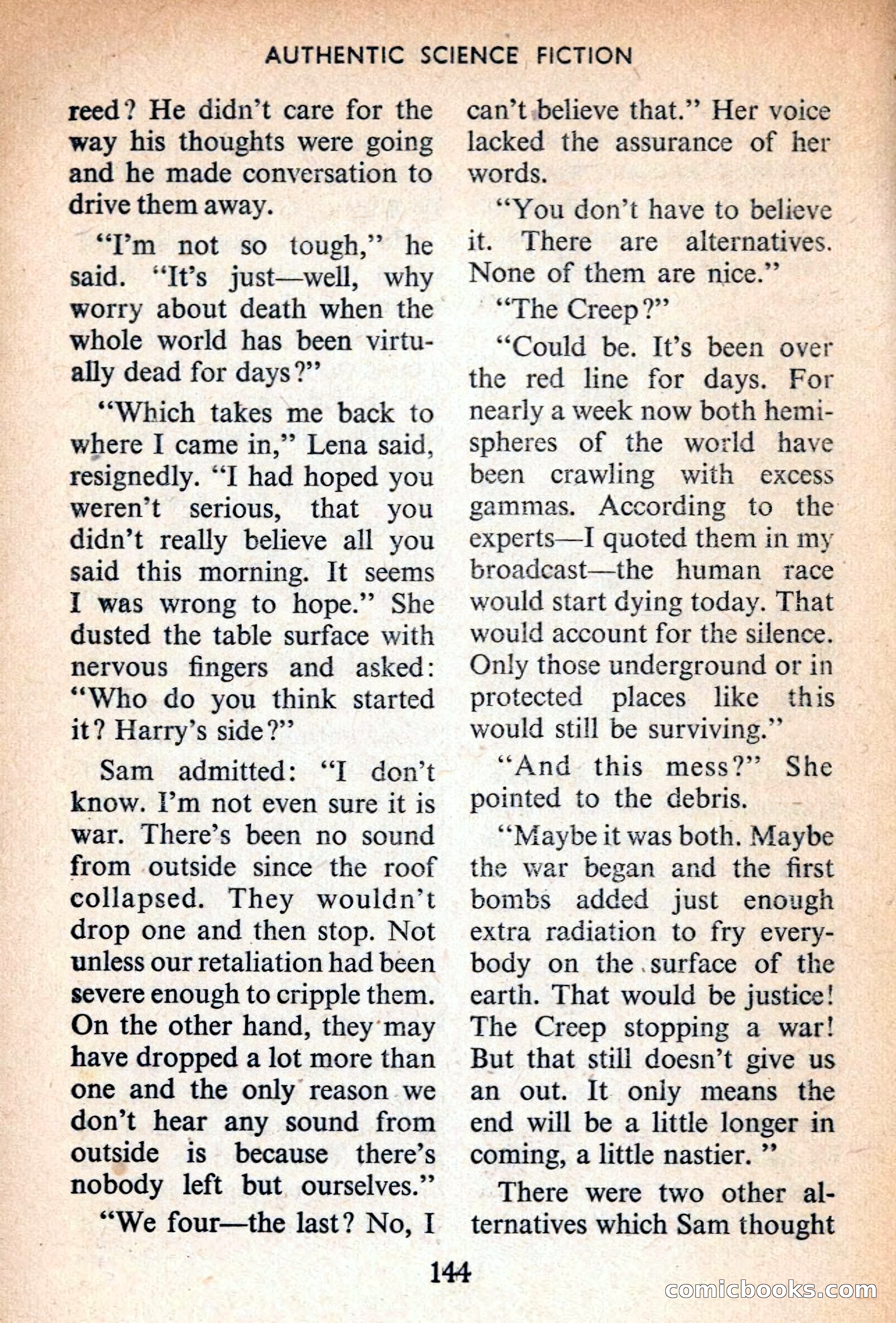 Authentic Science Fiction Monthly, No. 65 — page 145 of 162