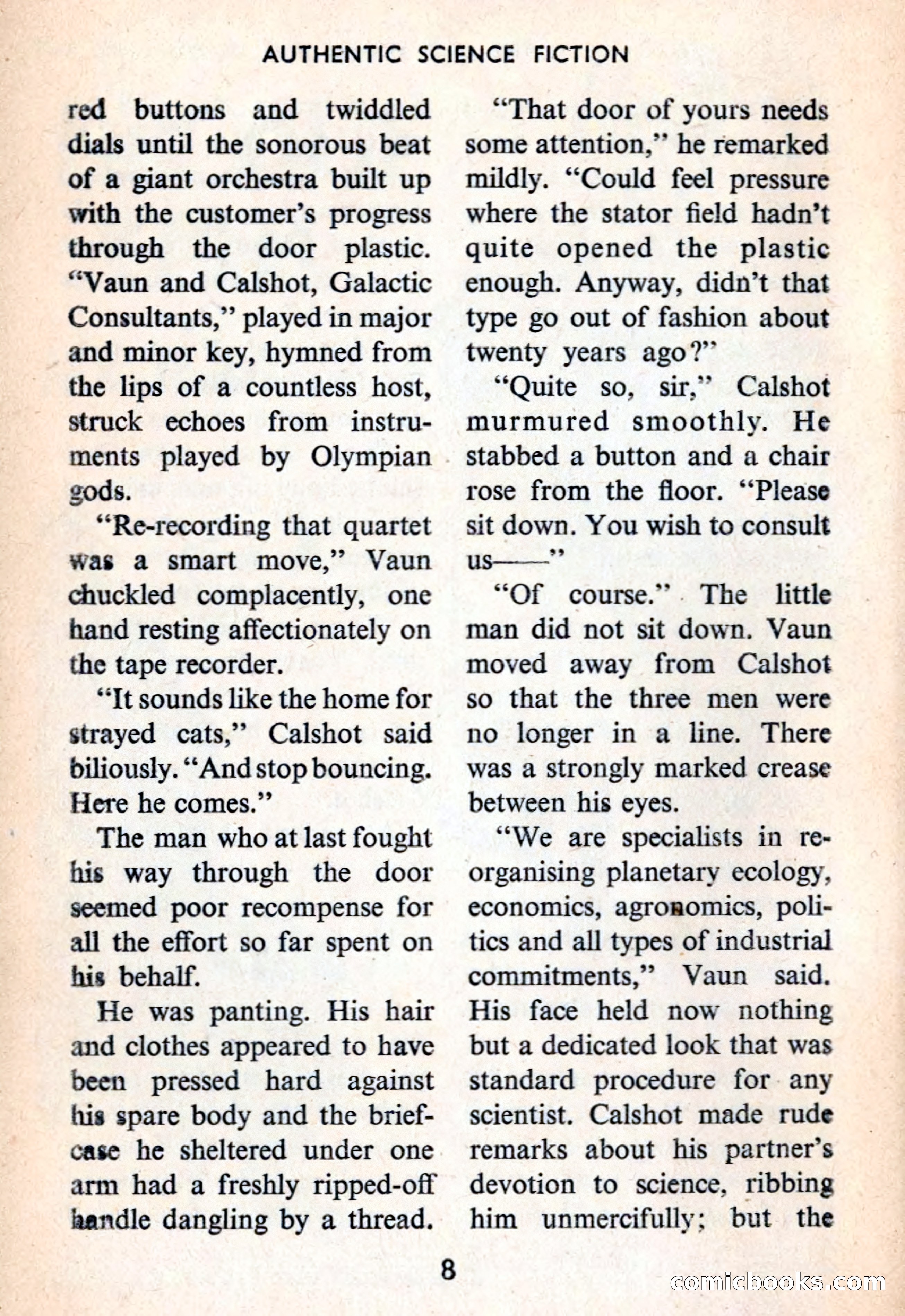 Authentic Science Fiction Monthly, No. 66 — page 9 of 162