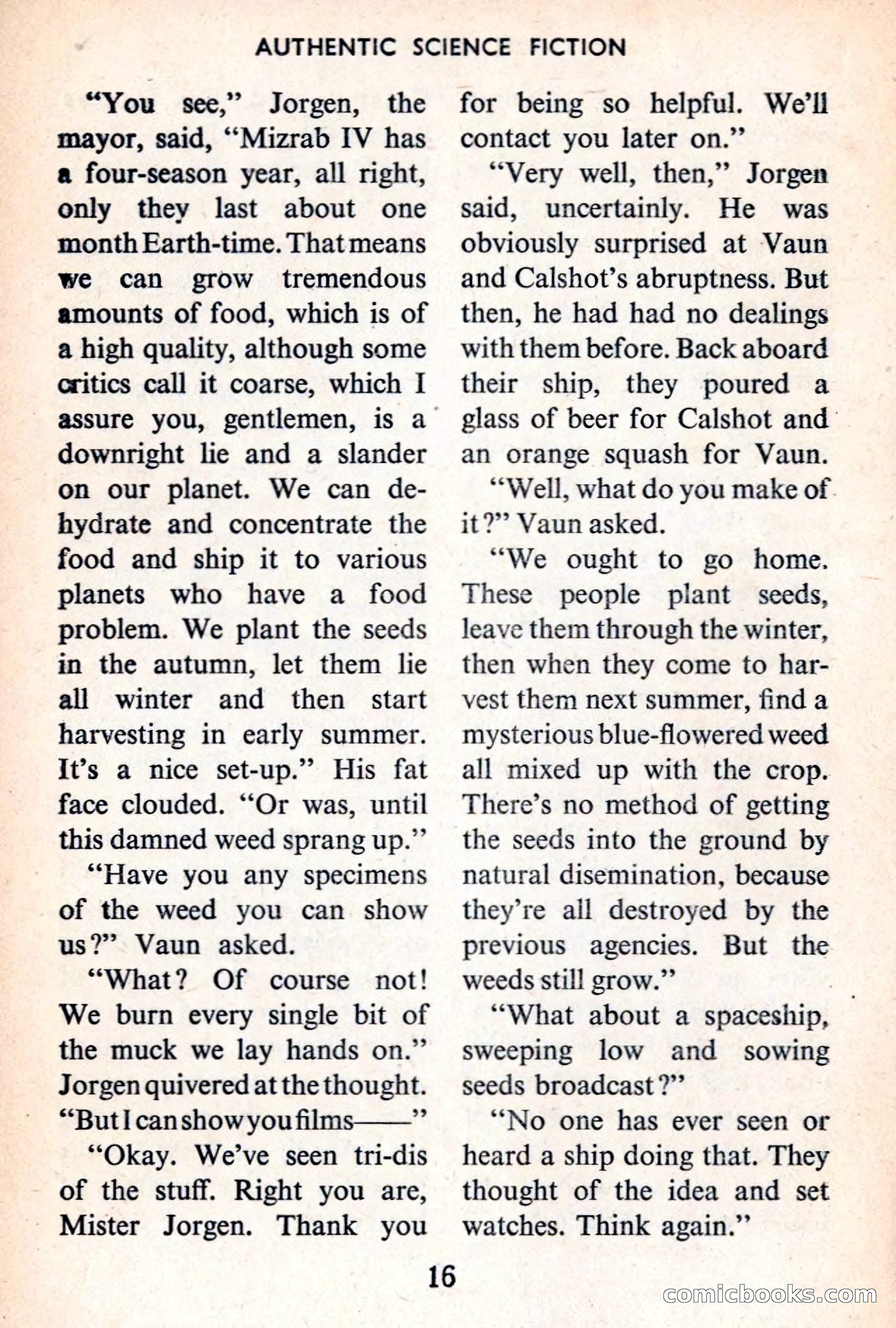 Authentic Science Fiction Monthly, No. 66 — page 17 of 162