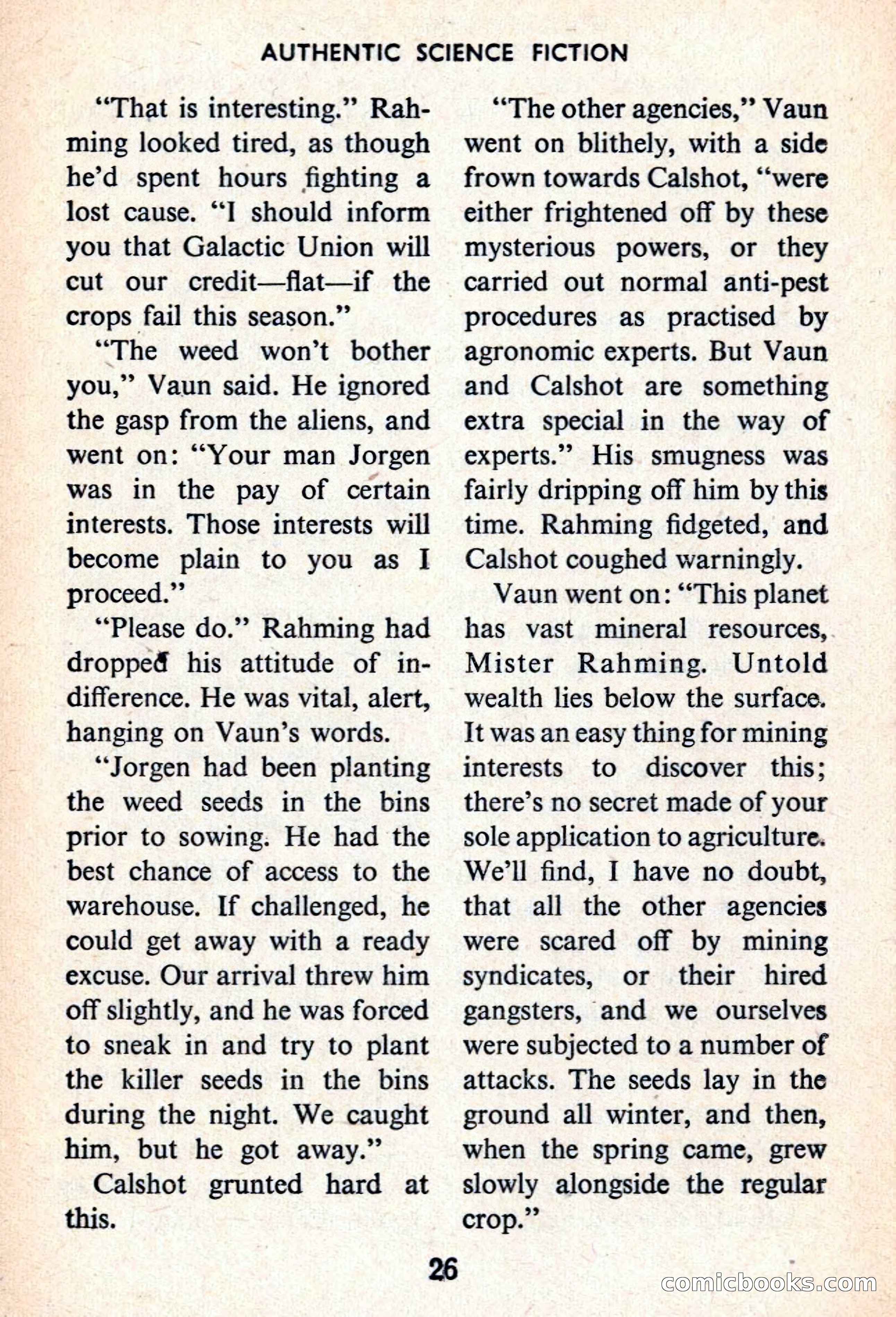 Authentic Science Fiction Monthly, No. 66 — page 27 of 162