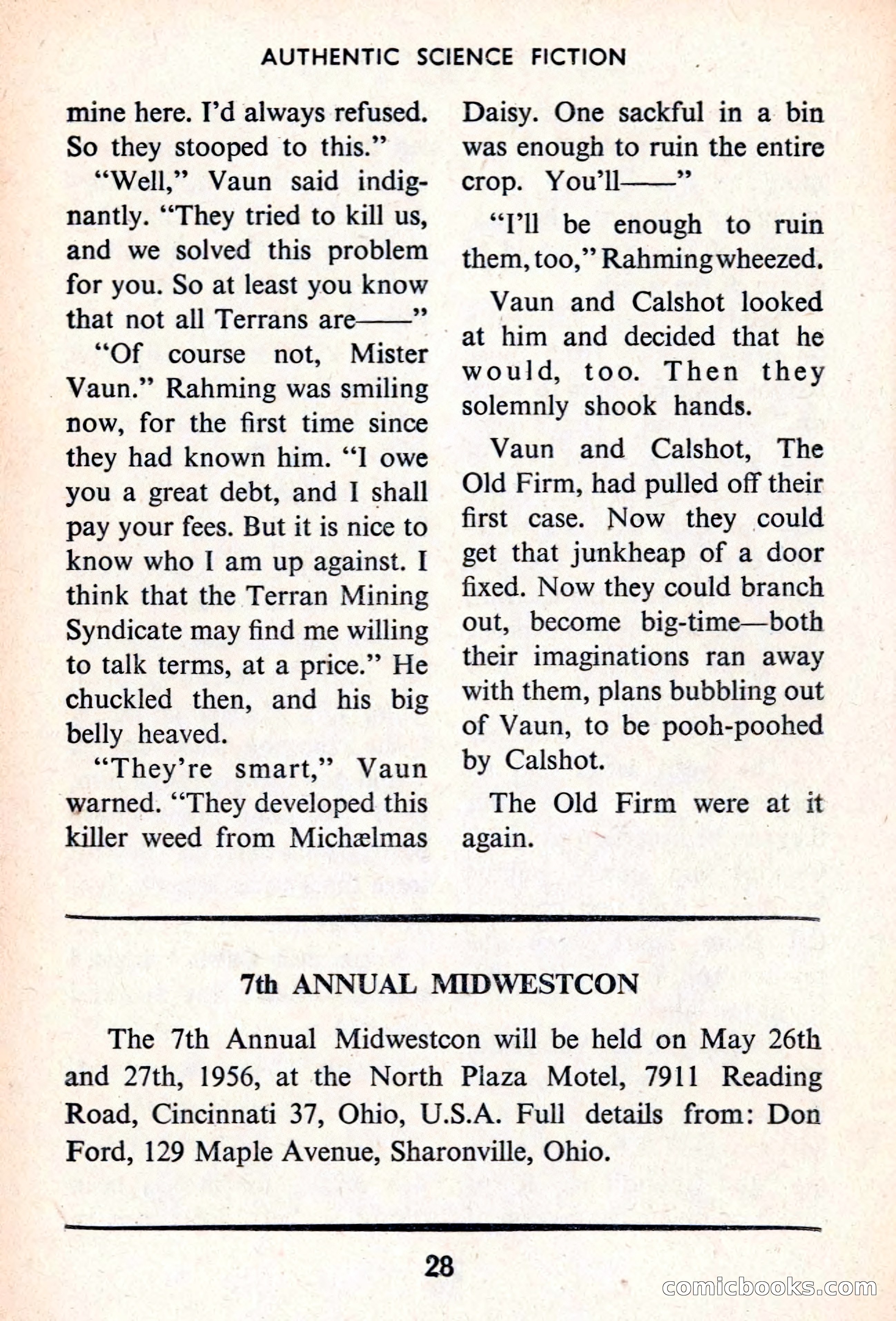Authentic Science Fiction Monthly, No. 66 — page 29 of 162