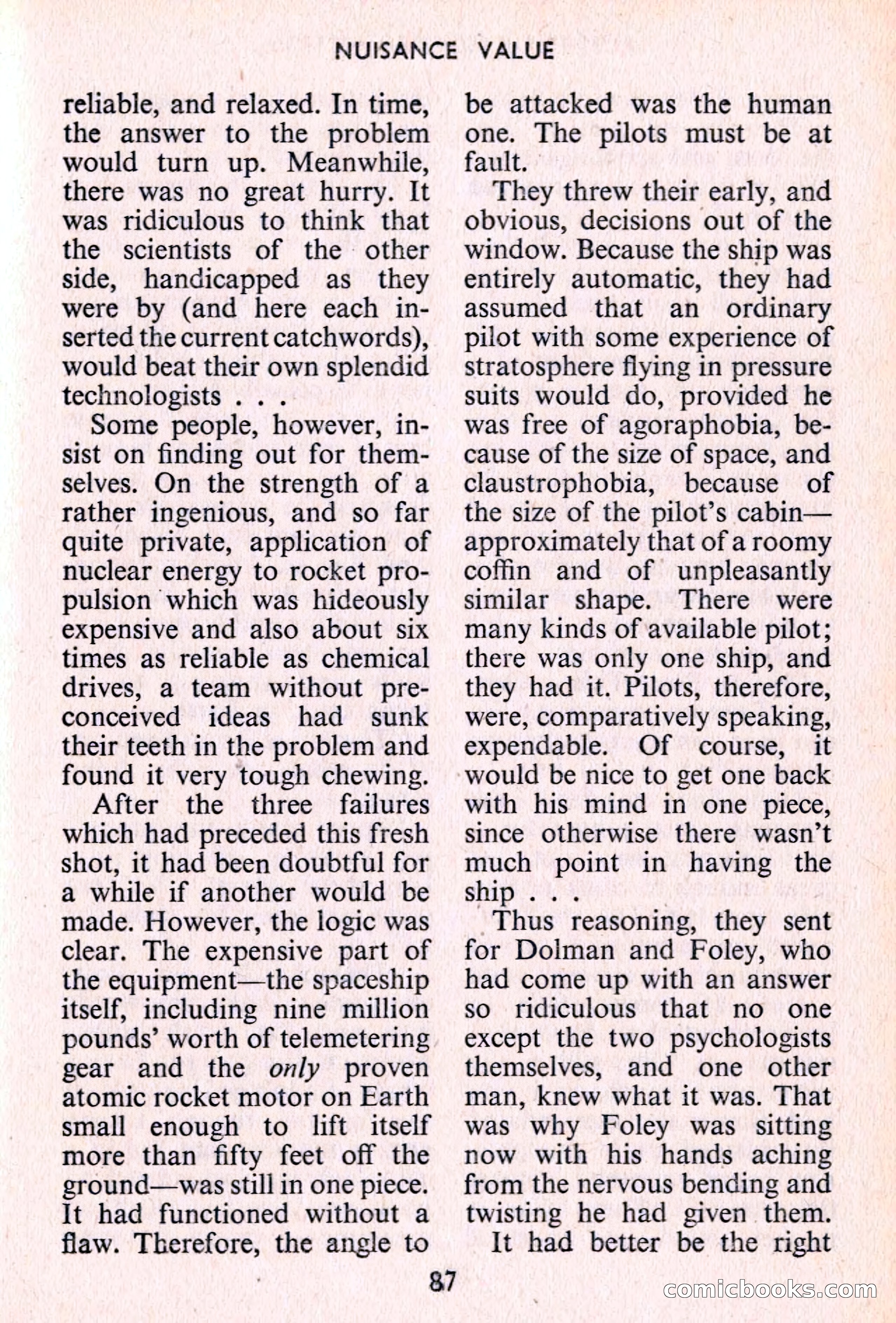 Authentic Science Fiction Monthly, No. 66 — page 88 of 162