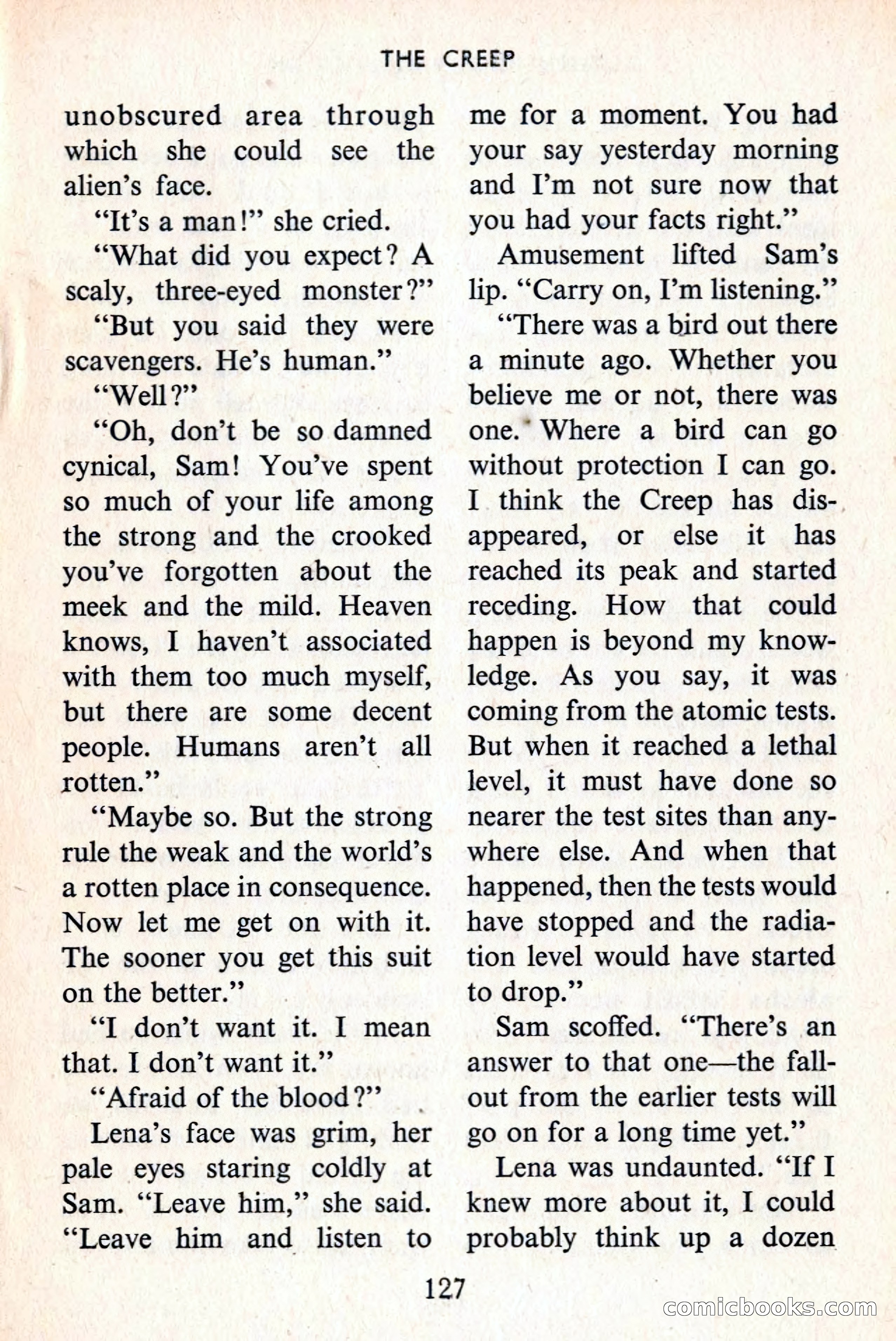 Authentic Science Fiction Monthly, No. 66 — page 128 of 162