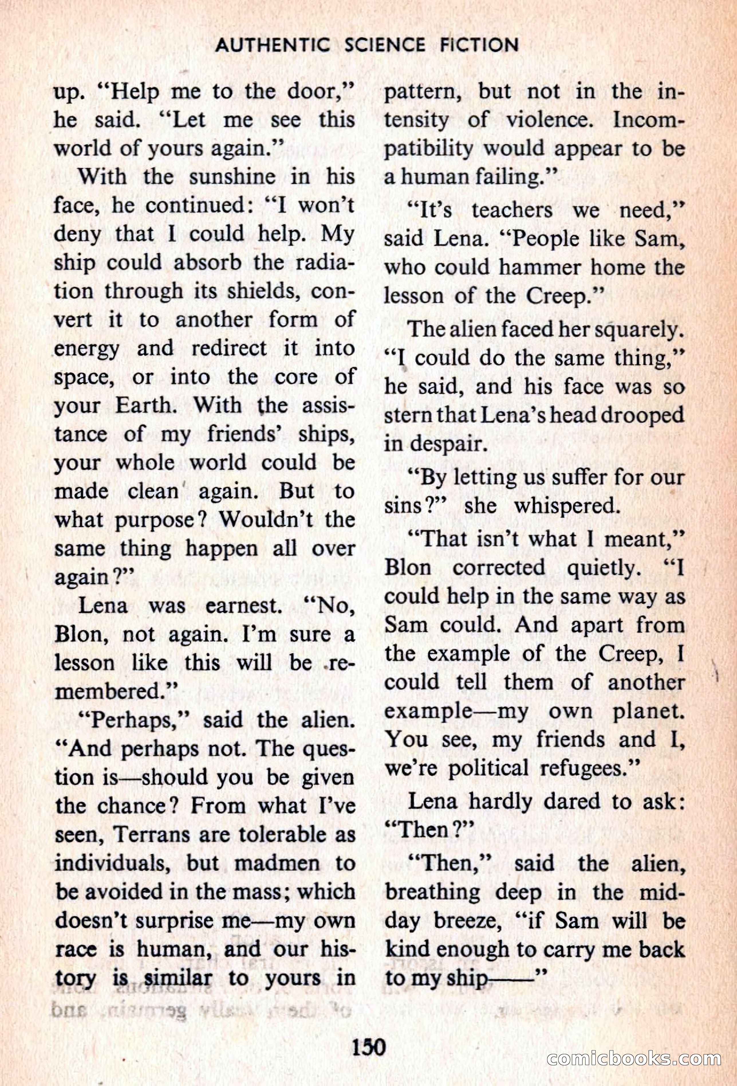 Authentic Science Fiction Monthly, No. 66 — page 151 of 162