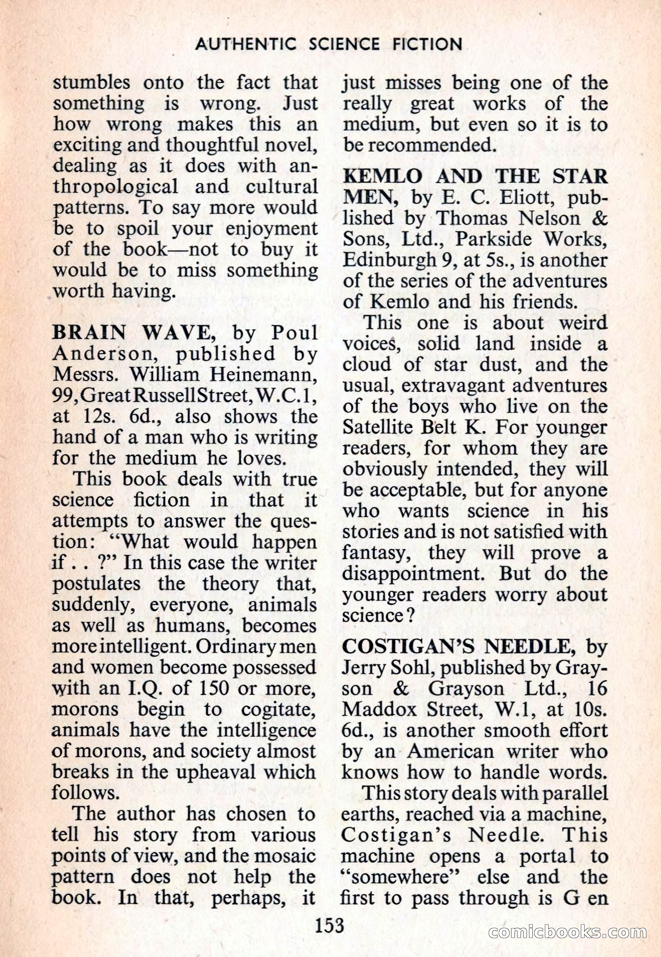 Authentic Science Fiction Monthly, No. 66 — page 154 of 162