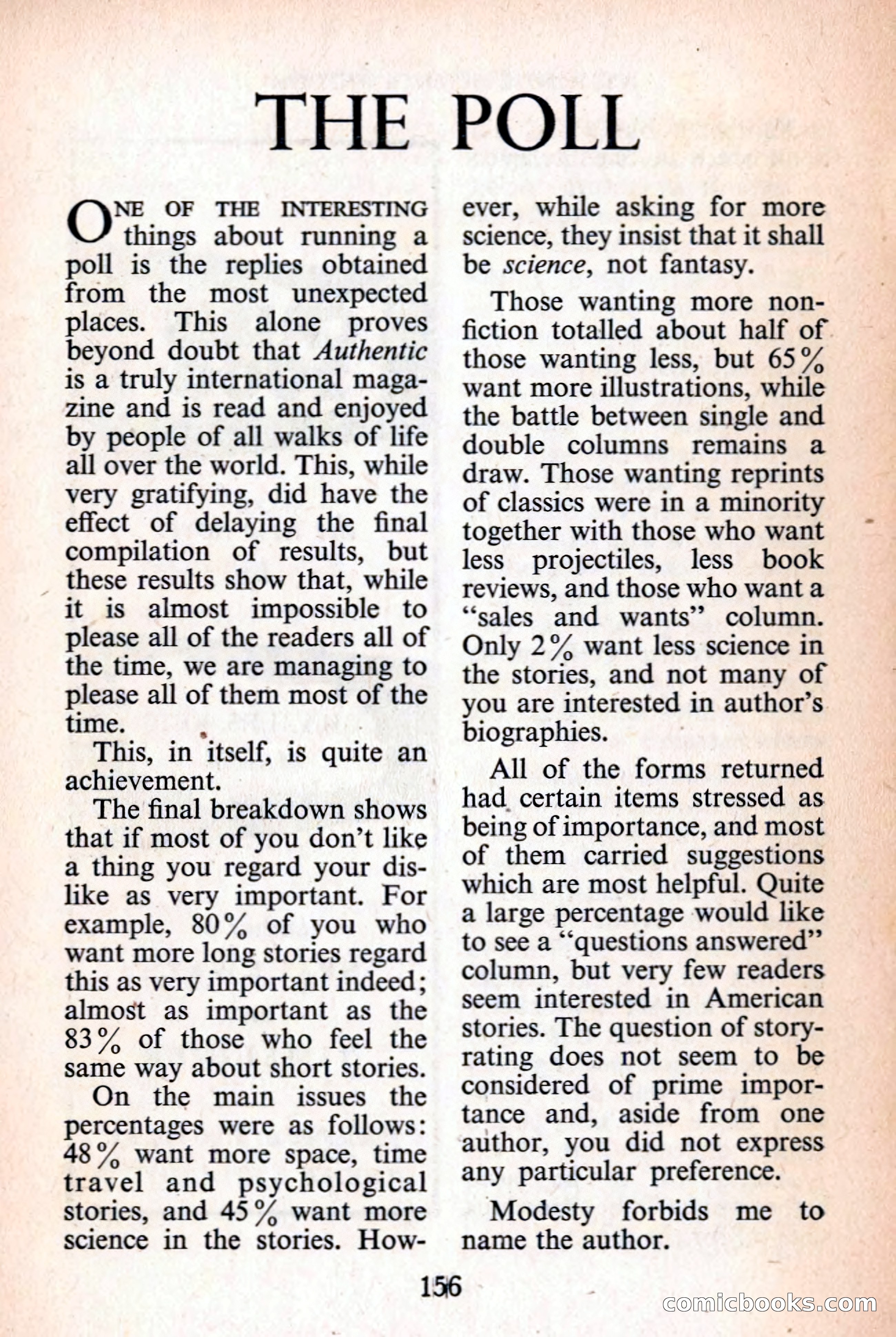 Authentic Science Fiction Monthly, No. 66 — page 157 of 162