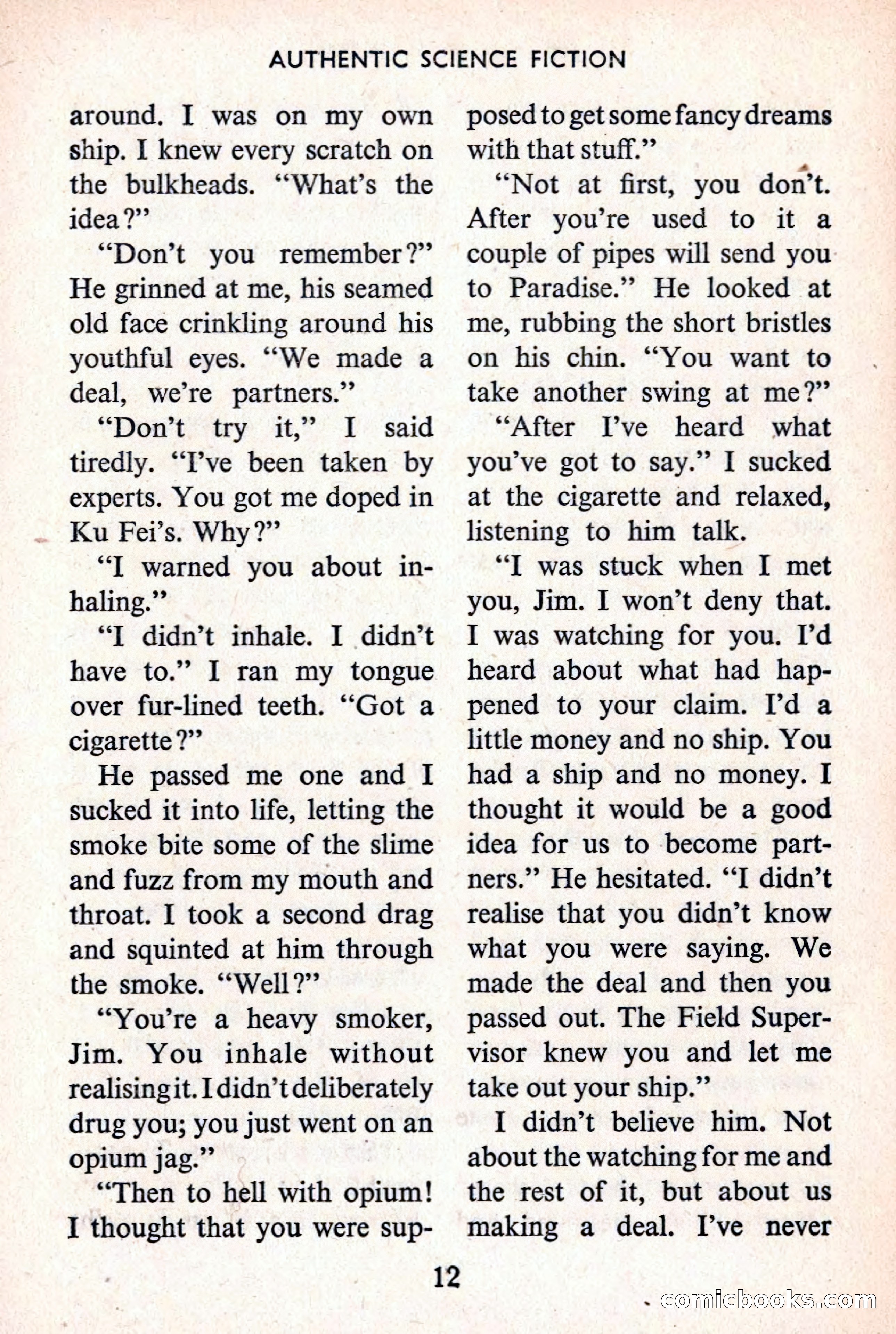 Authentic Science Fiction Monthly, No. 67 — page 13 of 162