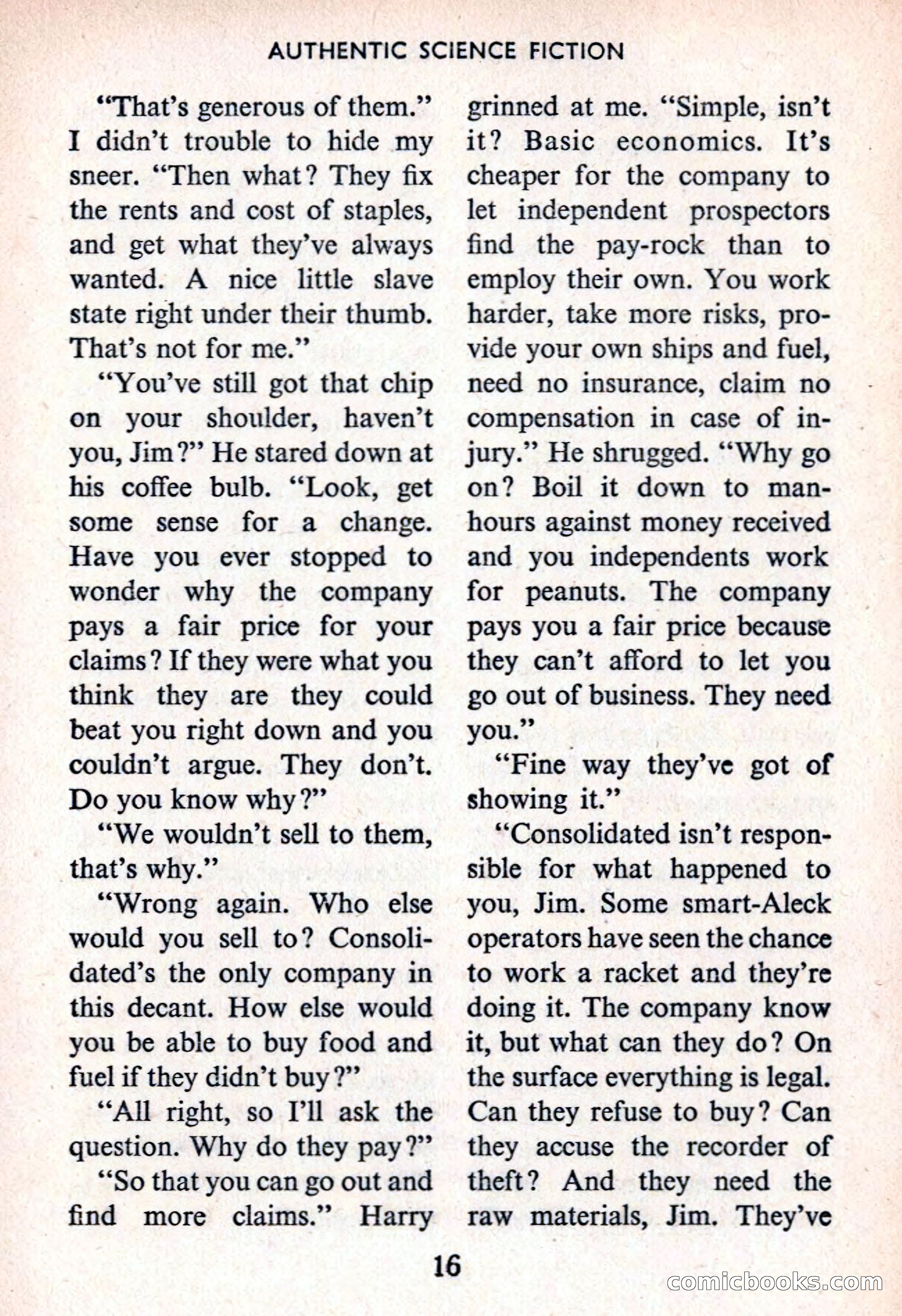 Authentic Science Fiction Monthly, No. 67 — page 17 of 162
