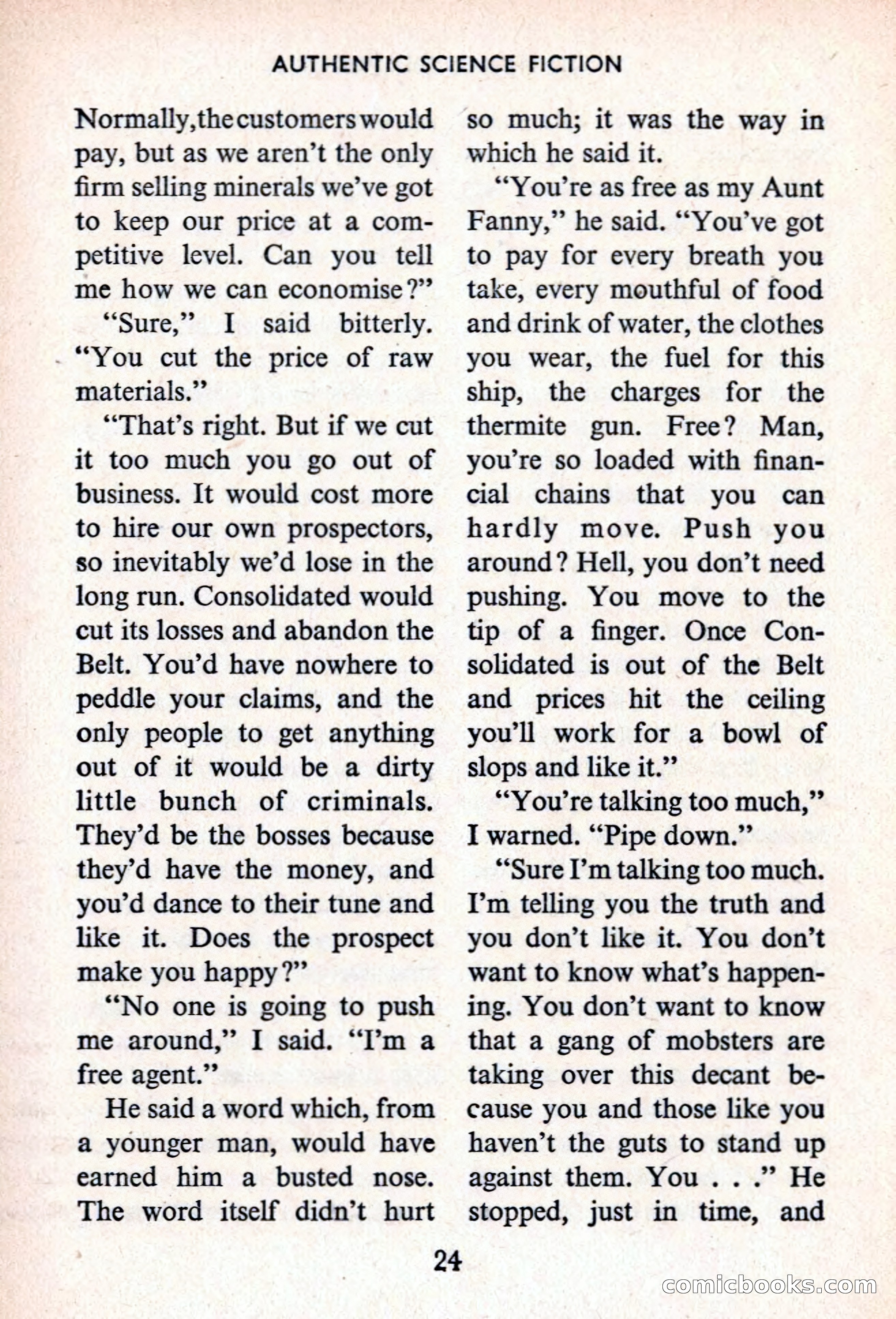 Authentic Science Fiction Monthly, No. 67 — page 25 of 162
