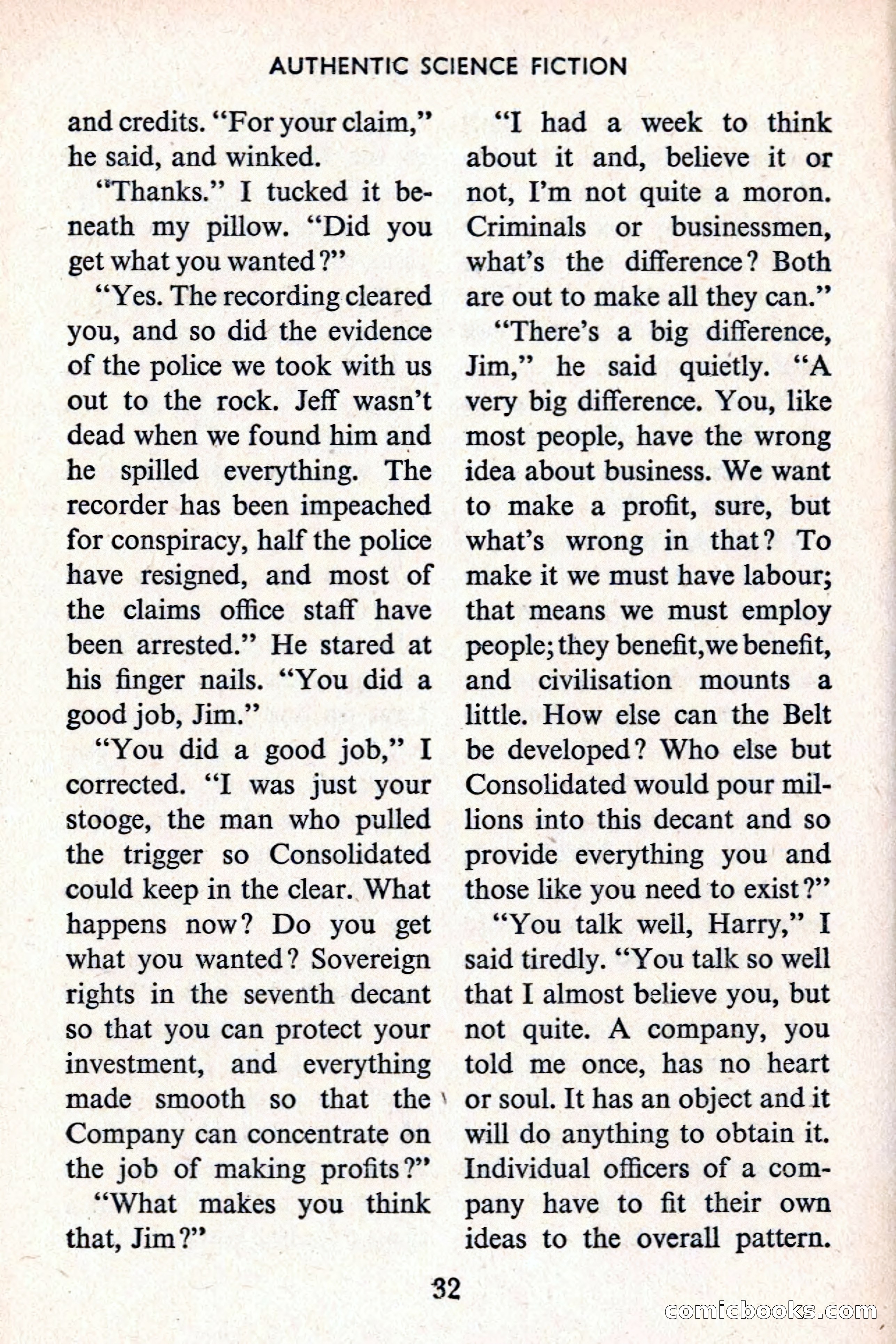 Authentic Science Fiction Monthly, No. 67 — page 33 of 162