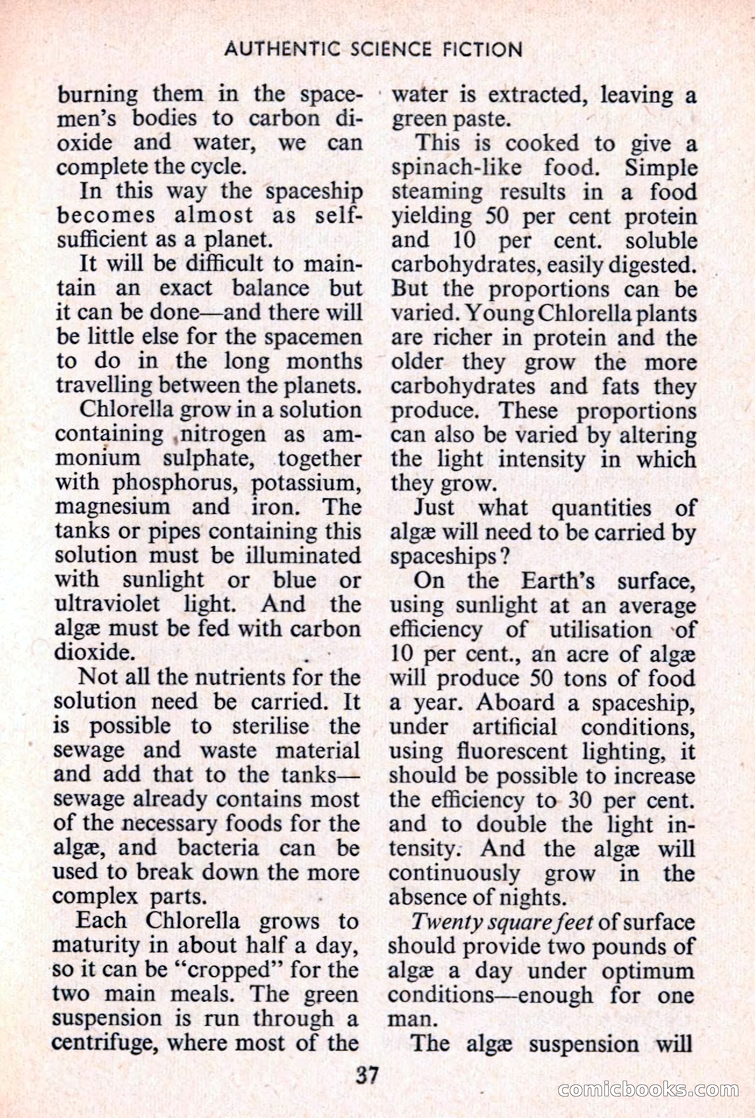 Authentic Science Fiction Monthly, No. 67 — page 38 of 162
