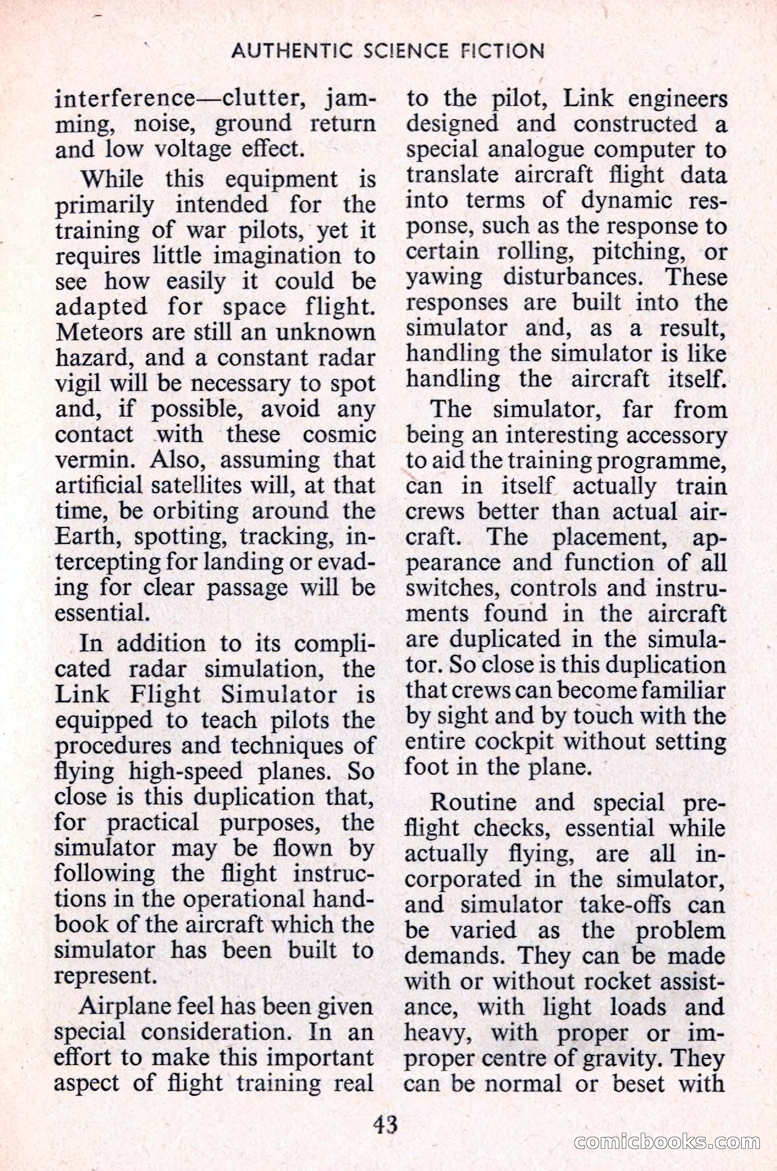 Authentic Science Fiction Monthly, No. 67 — page 44 of 162
