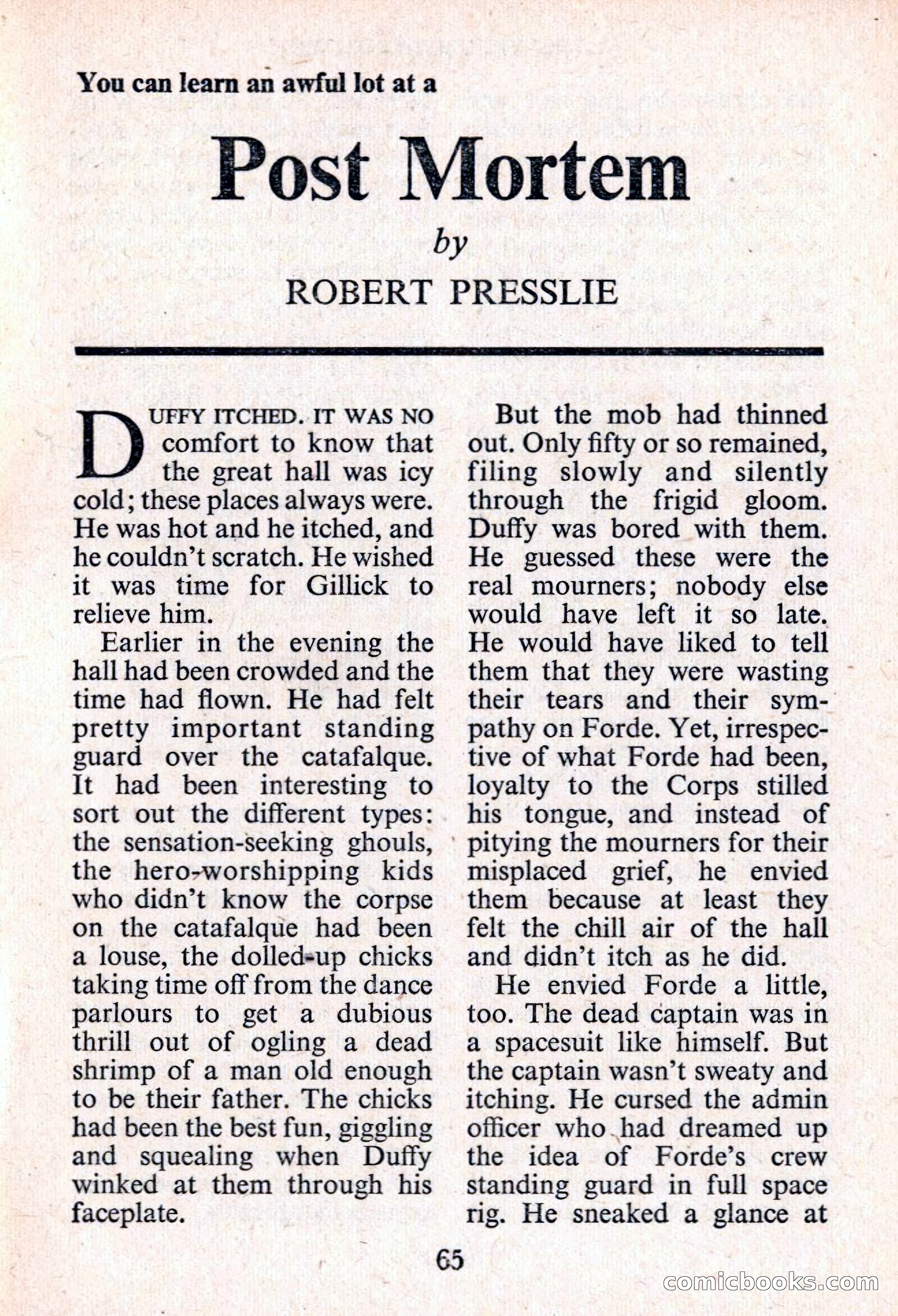 Authentic Science Fiction Monthly, No. 67 — page 66 of 162