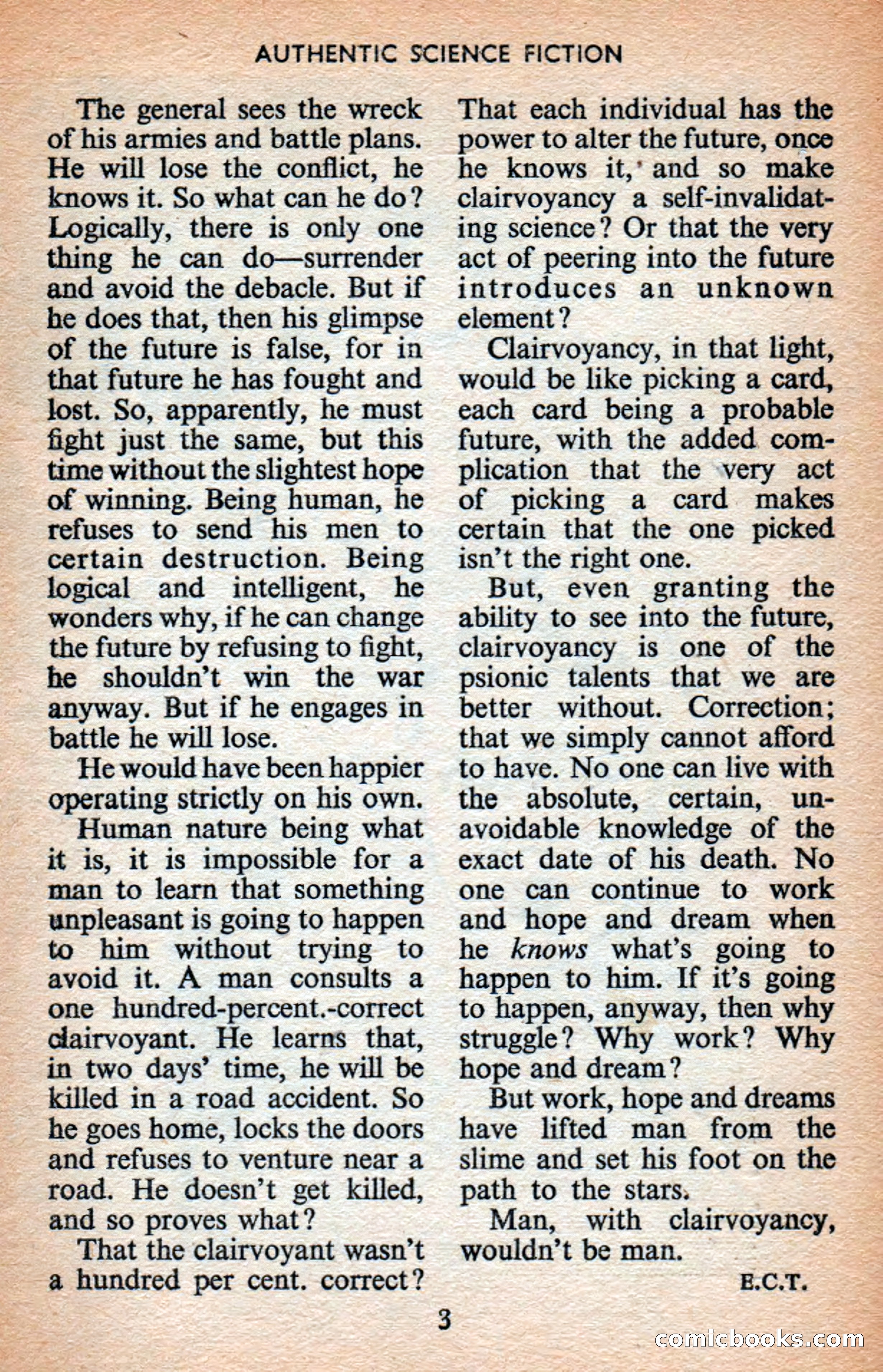 Authentic Science Fiction Monthly No. 71 — page 4 of 164