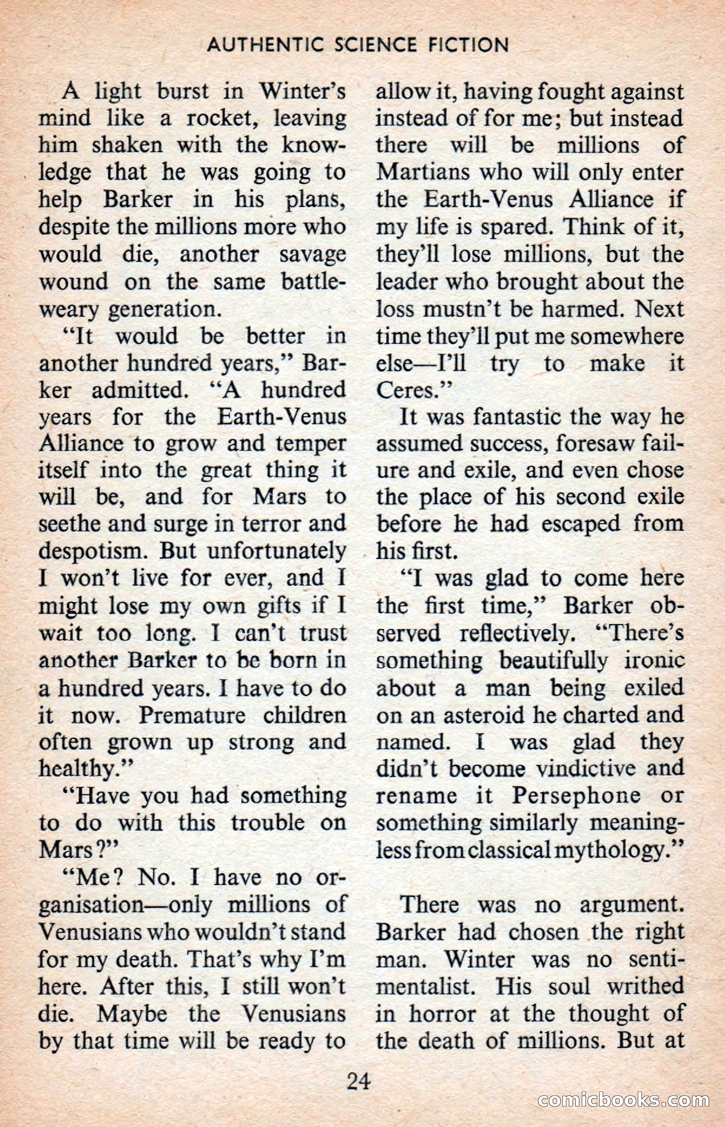 Authentic Science Fiction Monthly No. 71 — page 25 of 164