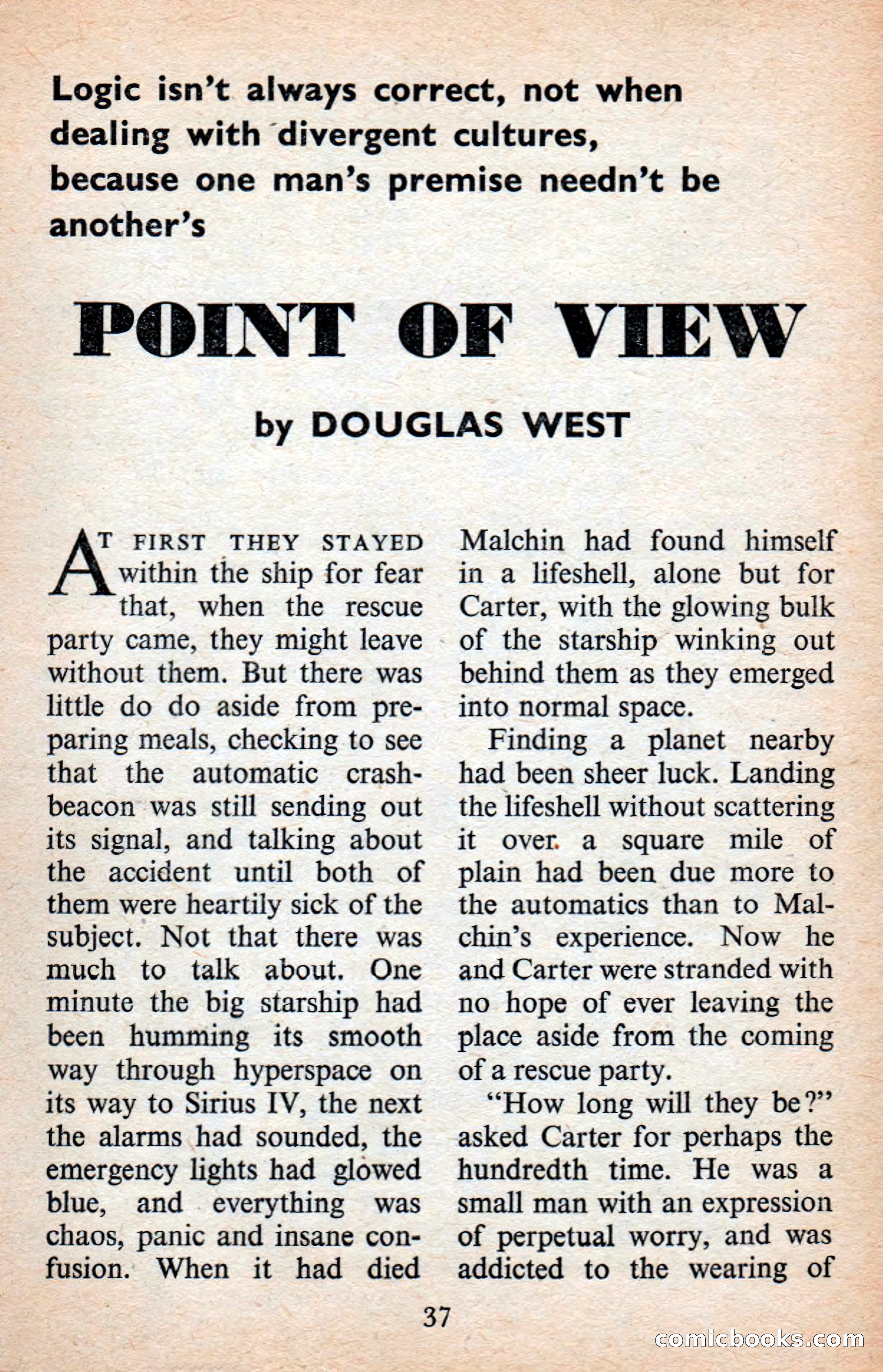 Authentic Science Fiction Monthly No. 71 — page 38 of 164