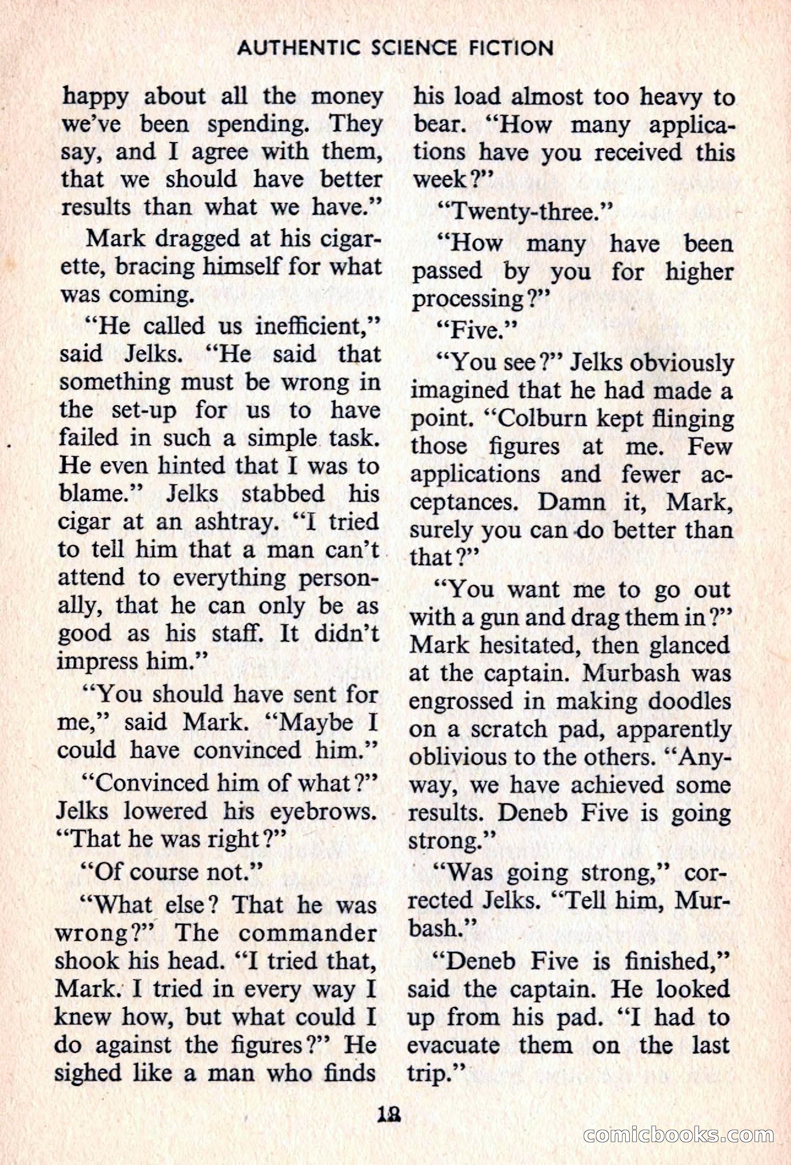 Authentic Science Fiction Monthly No. 72 — page 19 of 162