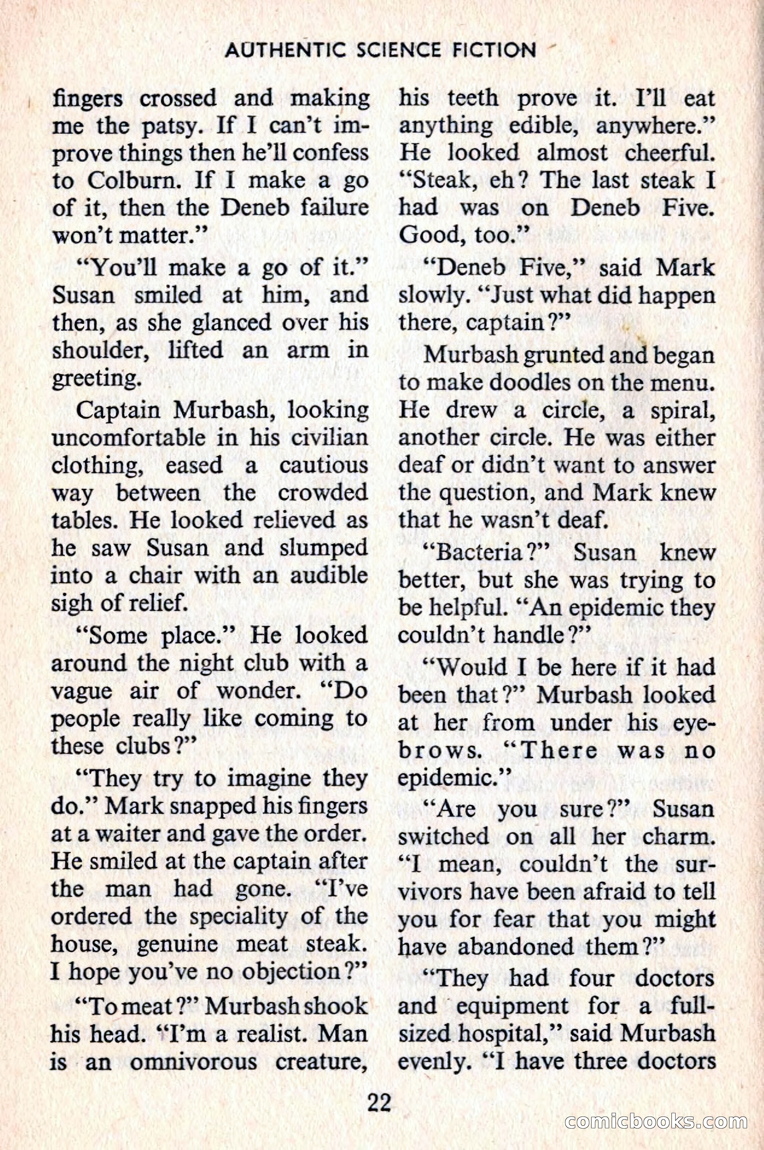 Authentic Science Fiction Monthly No. 72 — page 23 of 162