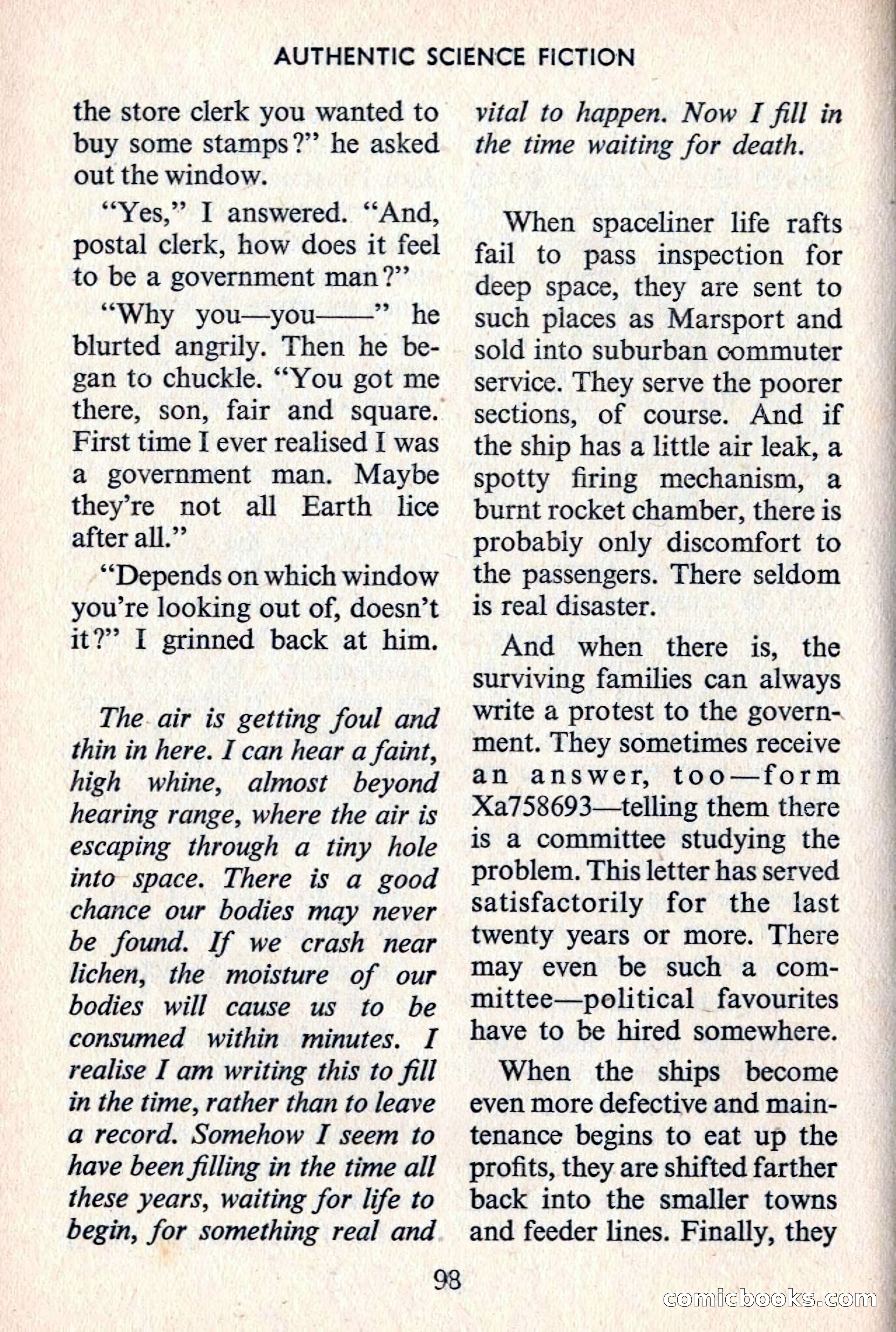 Authentic Science Fiction Monthly No. 72 — page 99 of 162
