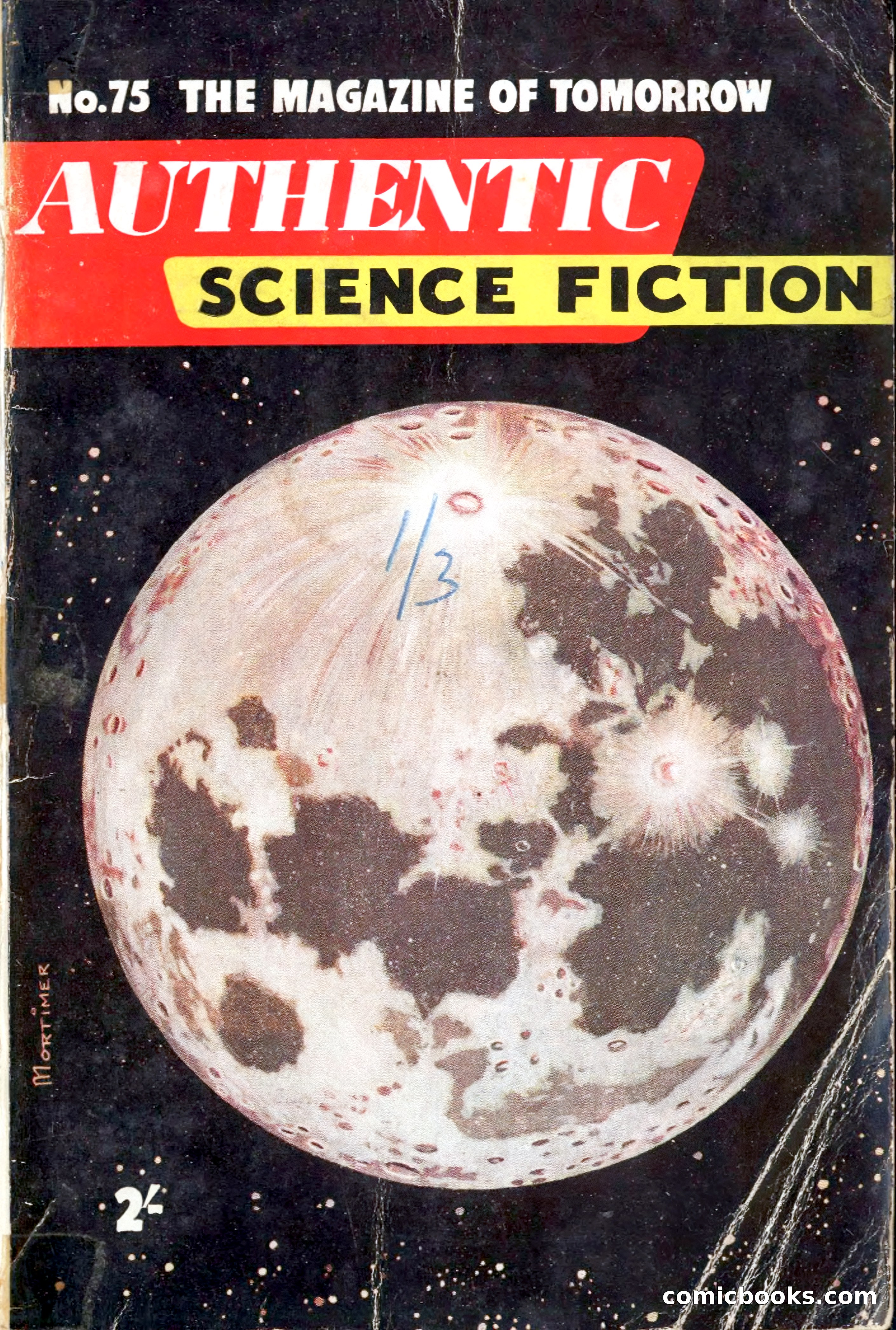 Authentic Science Fiction Monthly No. 75