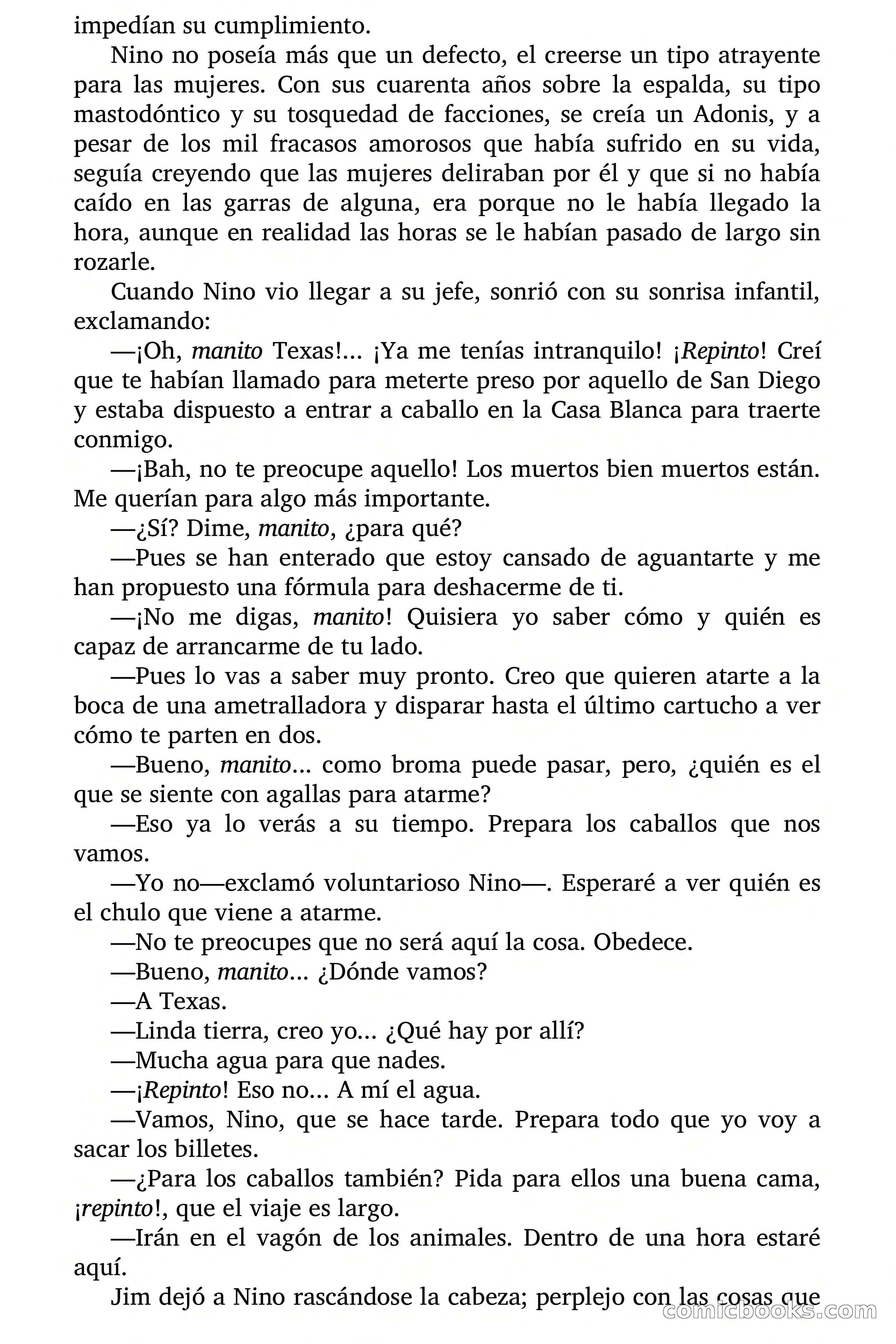 Aventuras de Jim Texas: Duelo a Muerte — page 12 of 92