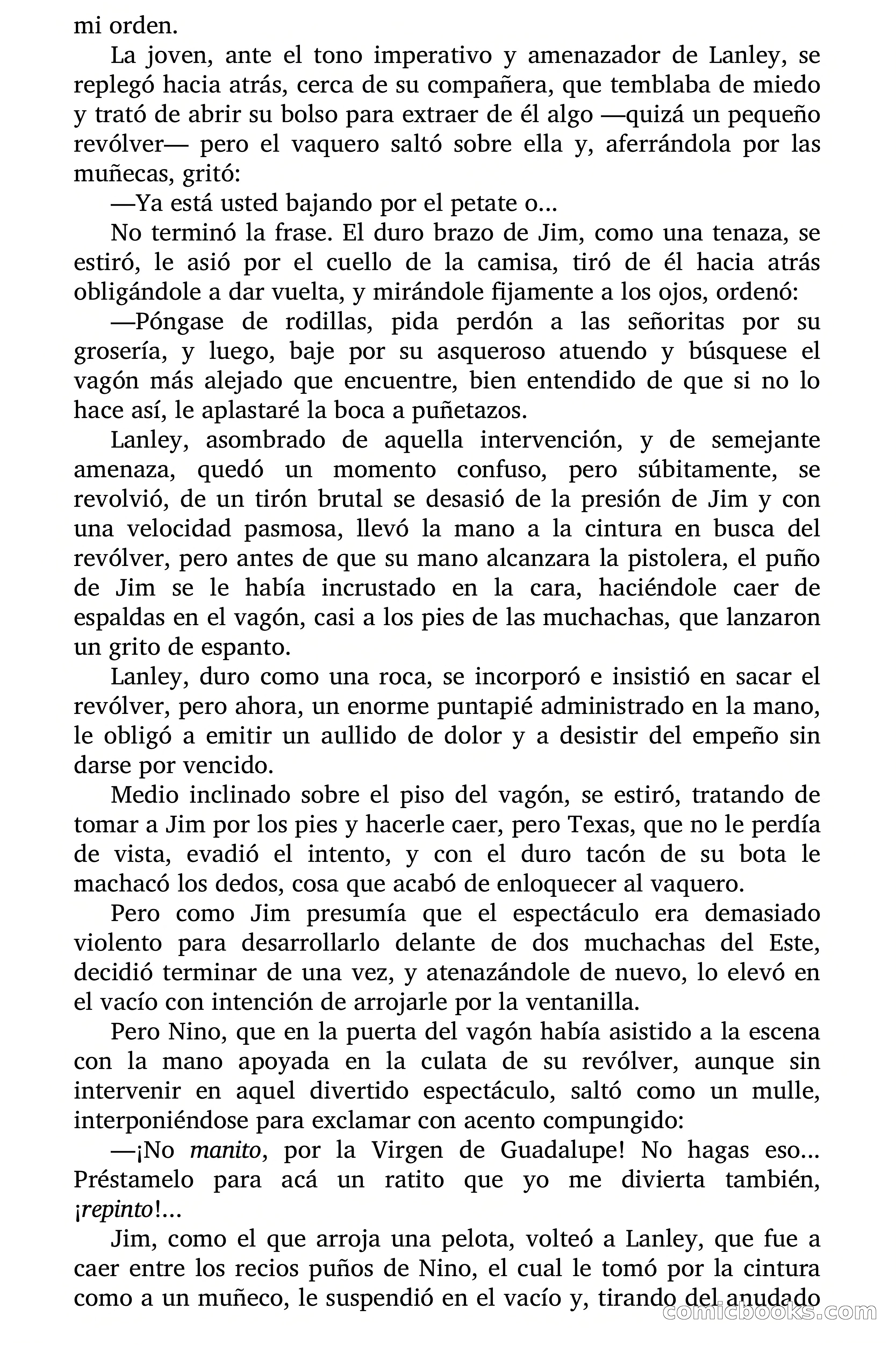 Aventuras de Jim Texas: Duelo a Muerte — page 16 of 92