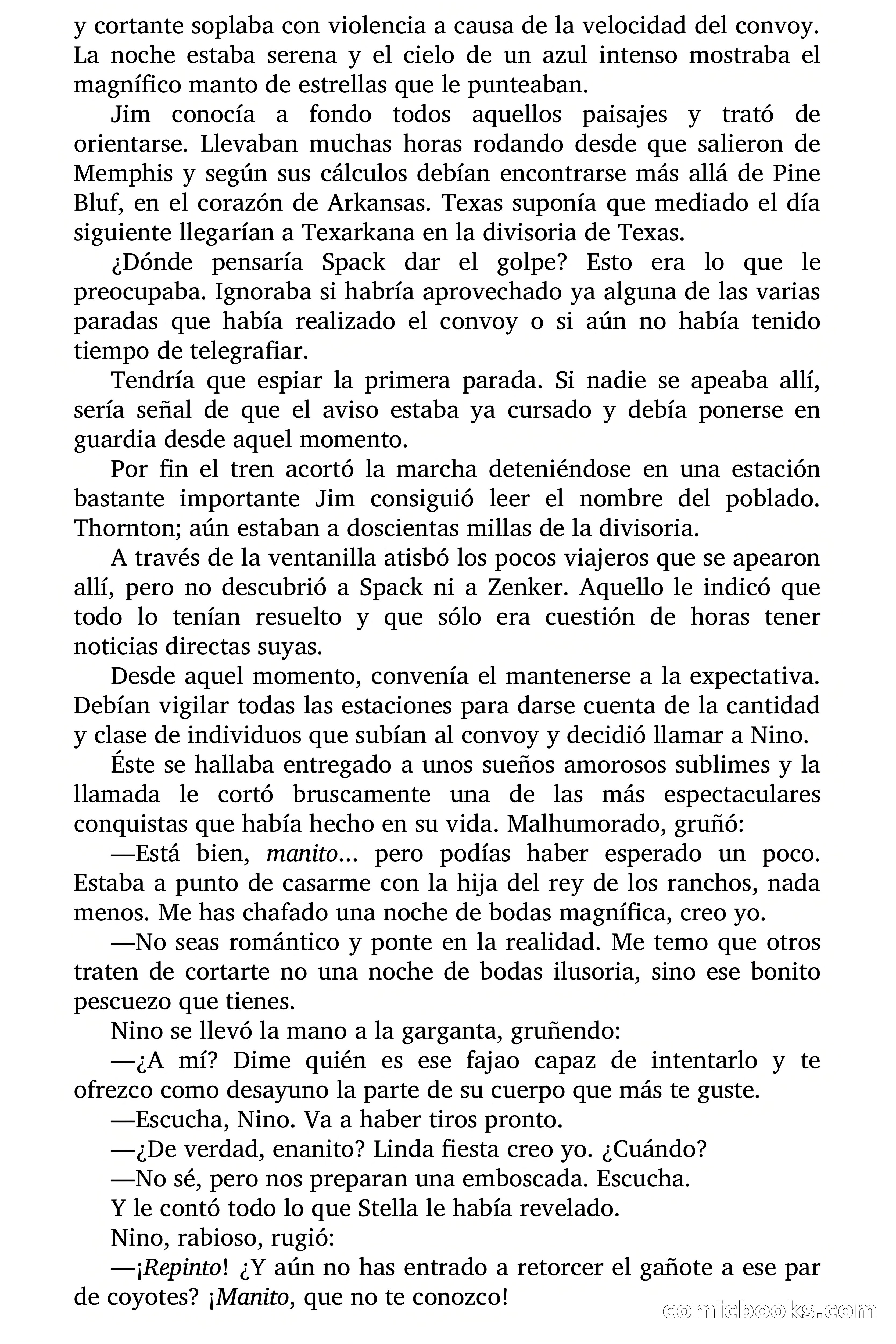 Aventuras de Jim Texas: Duelo a Muerte — page 36 of 92