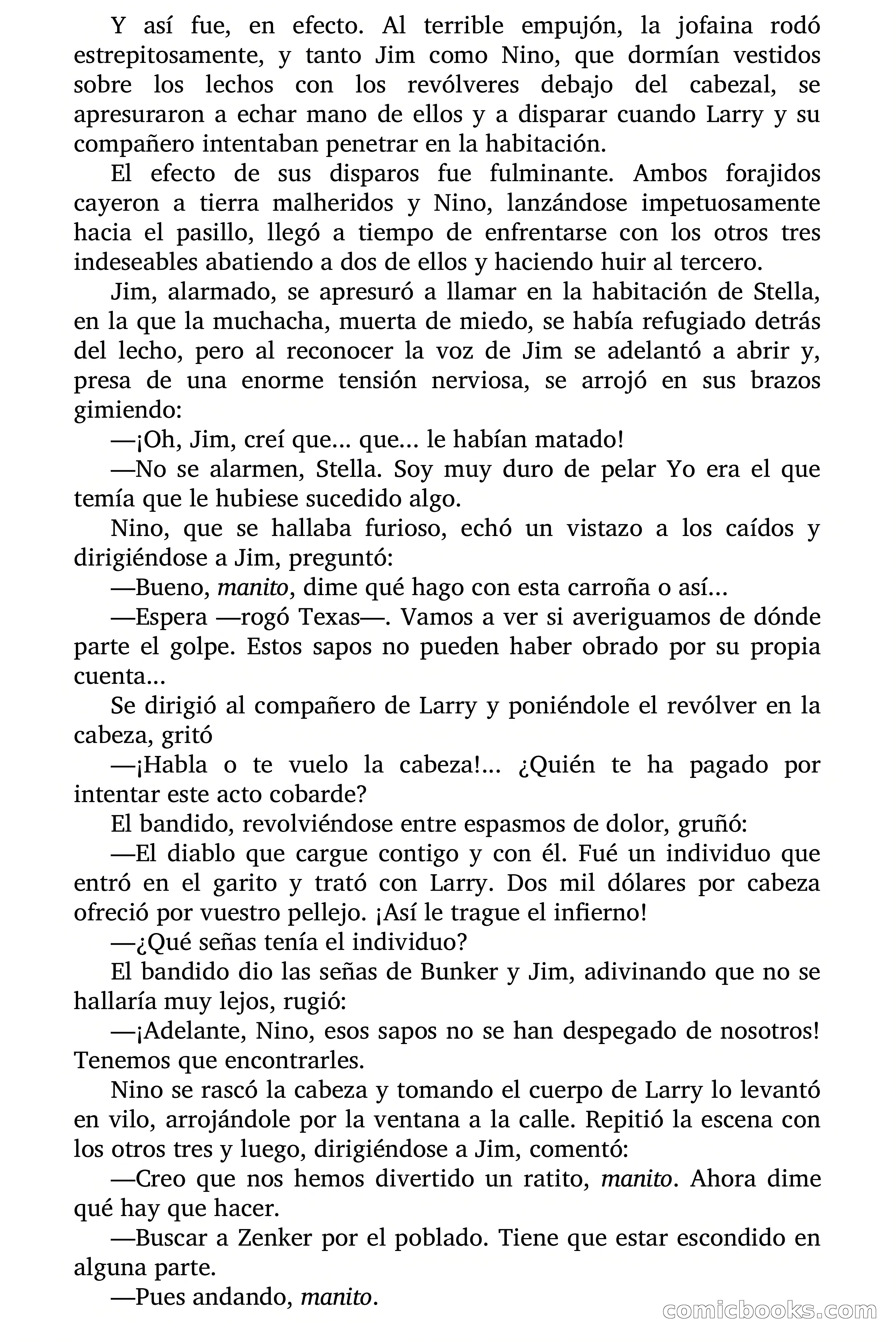 Aventuras de Jim Texas: Duelo a Muerte — page 62 of 92