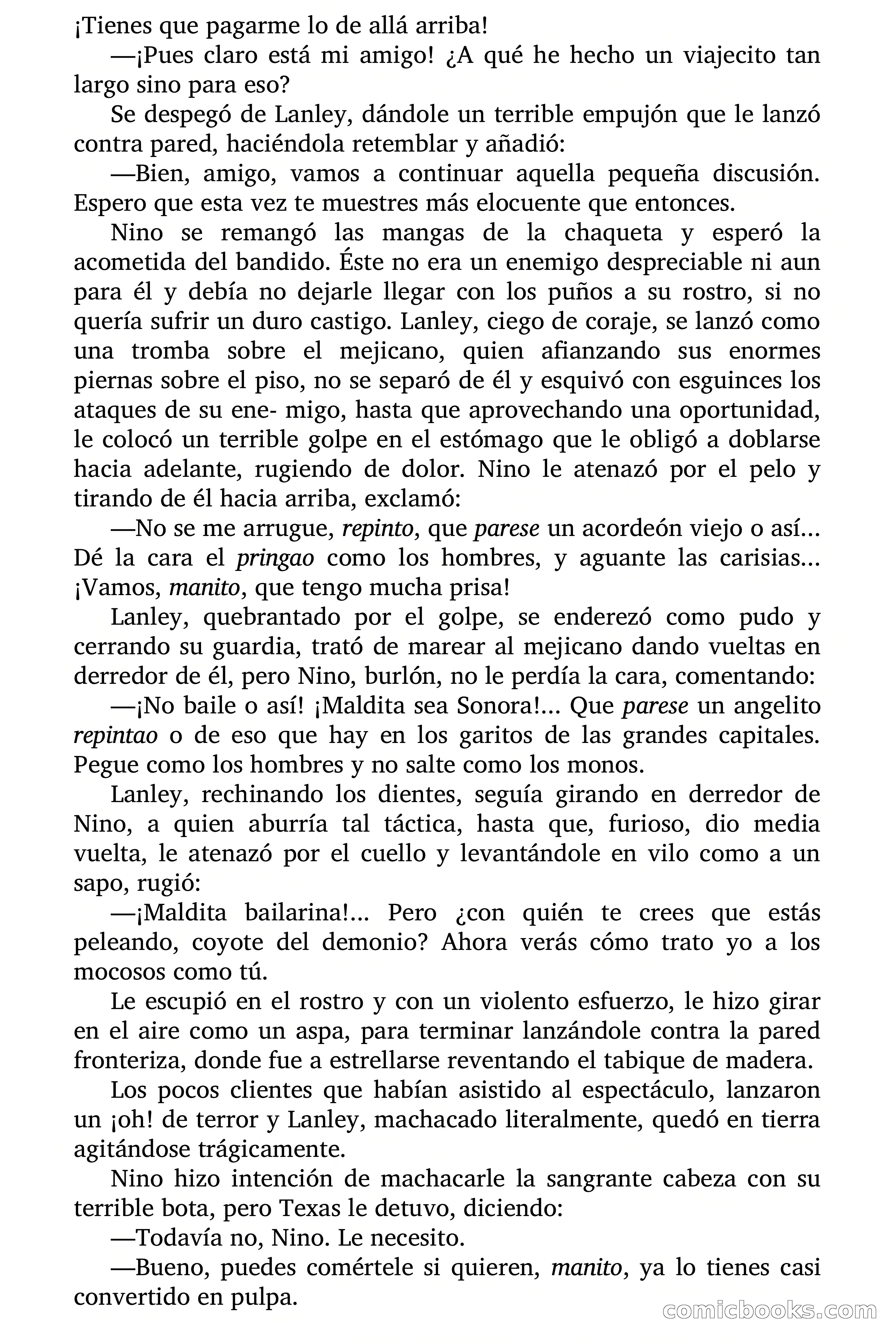 Aventuras de Jim Texas: Duelo a Muerte — page 70 of 92