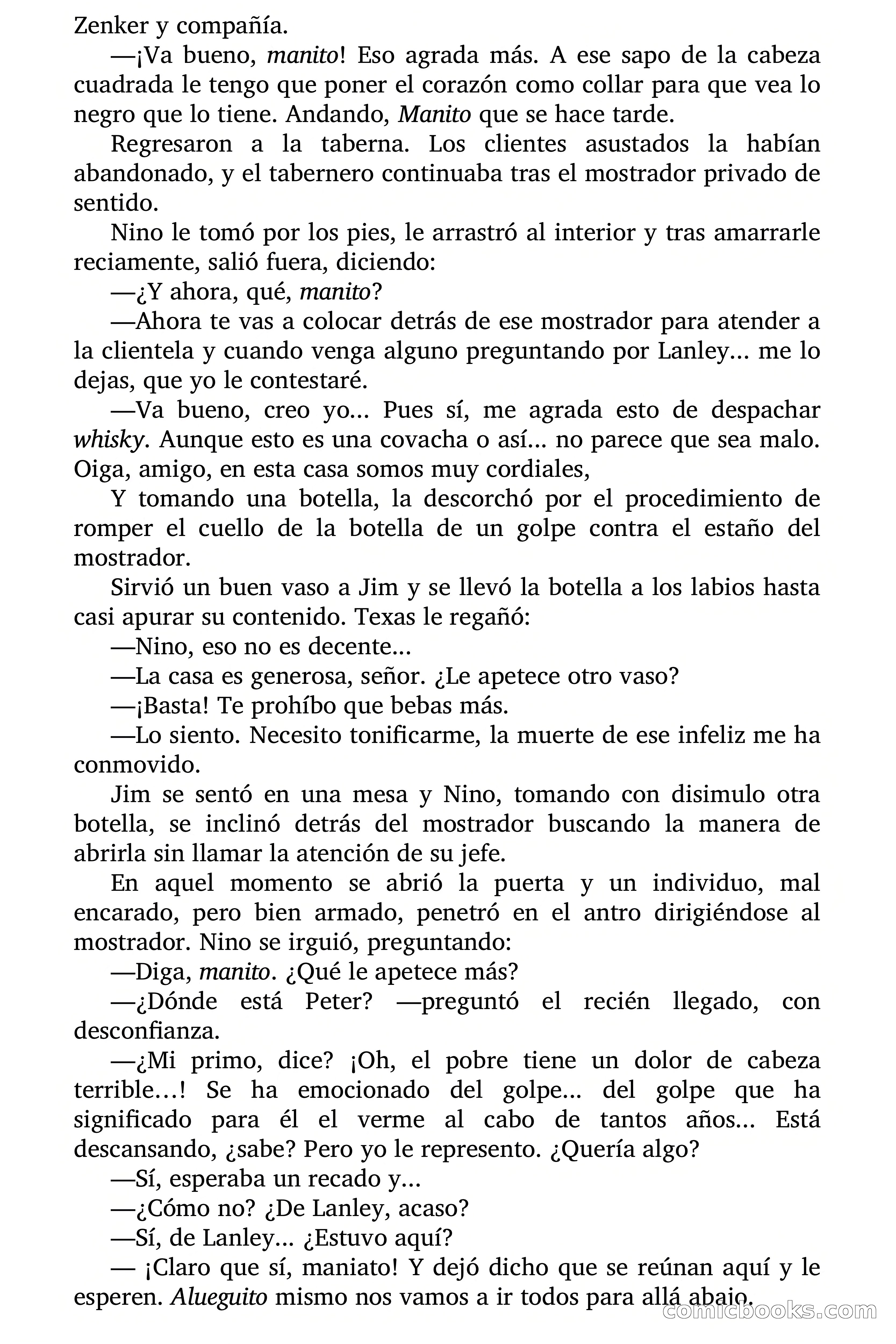 Aventuras de Jim Texas: Duelo a Muerte — page 73 of 92