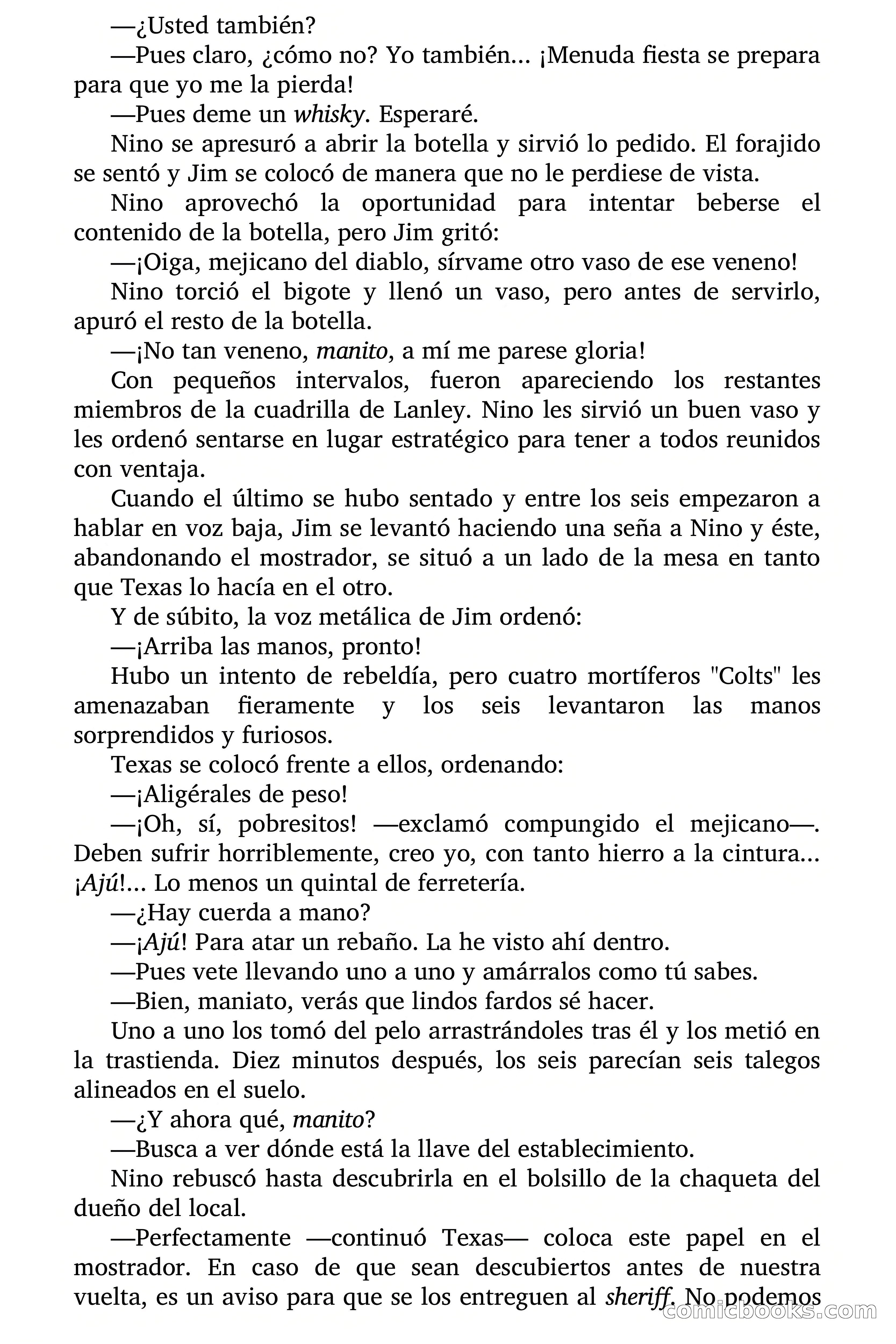 Aventuras de Jim Texas: Duelo a Muerte — page 74 of 92