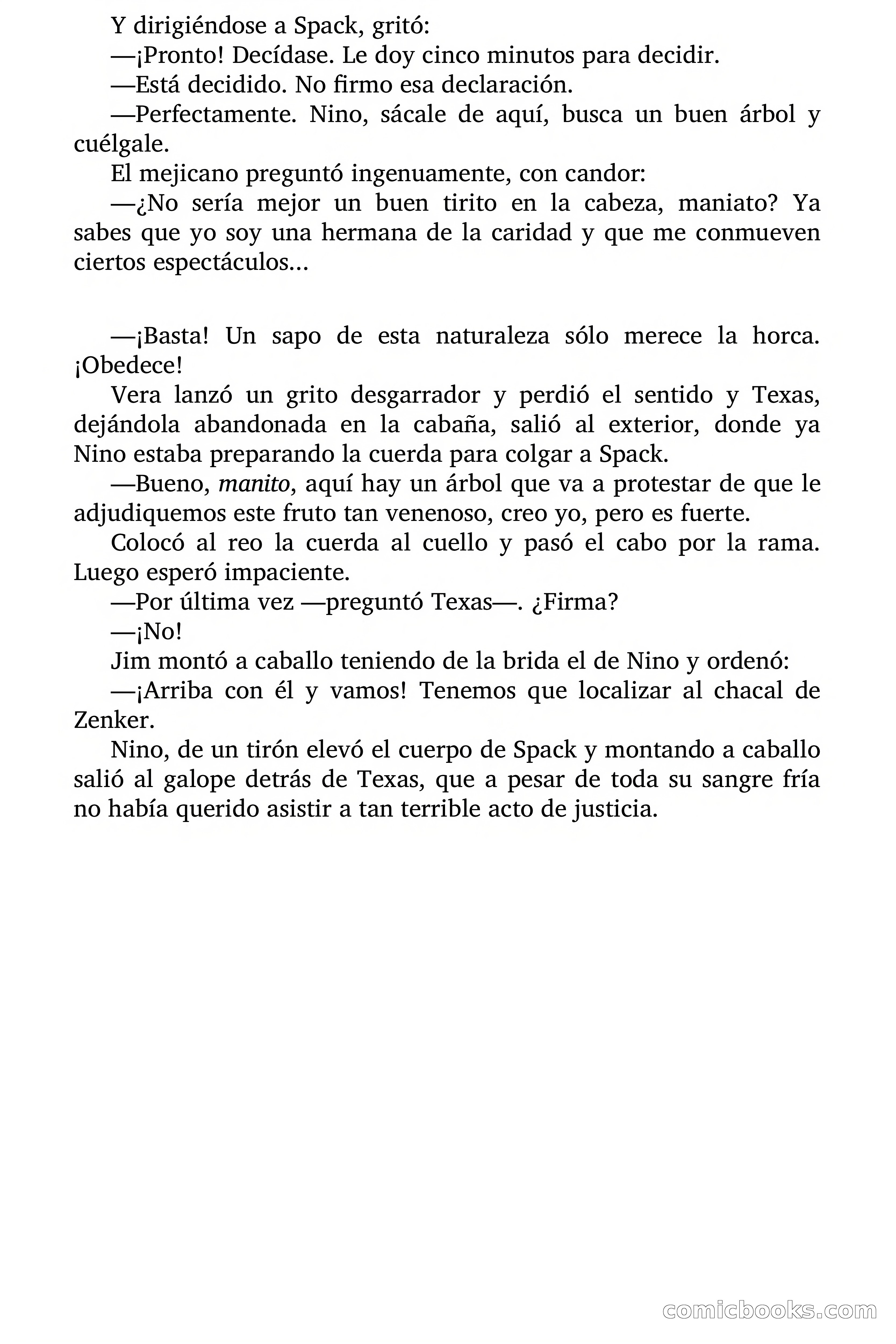 Aventuras de Jim Texas: Duelo a Muerte — page 88 of 92