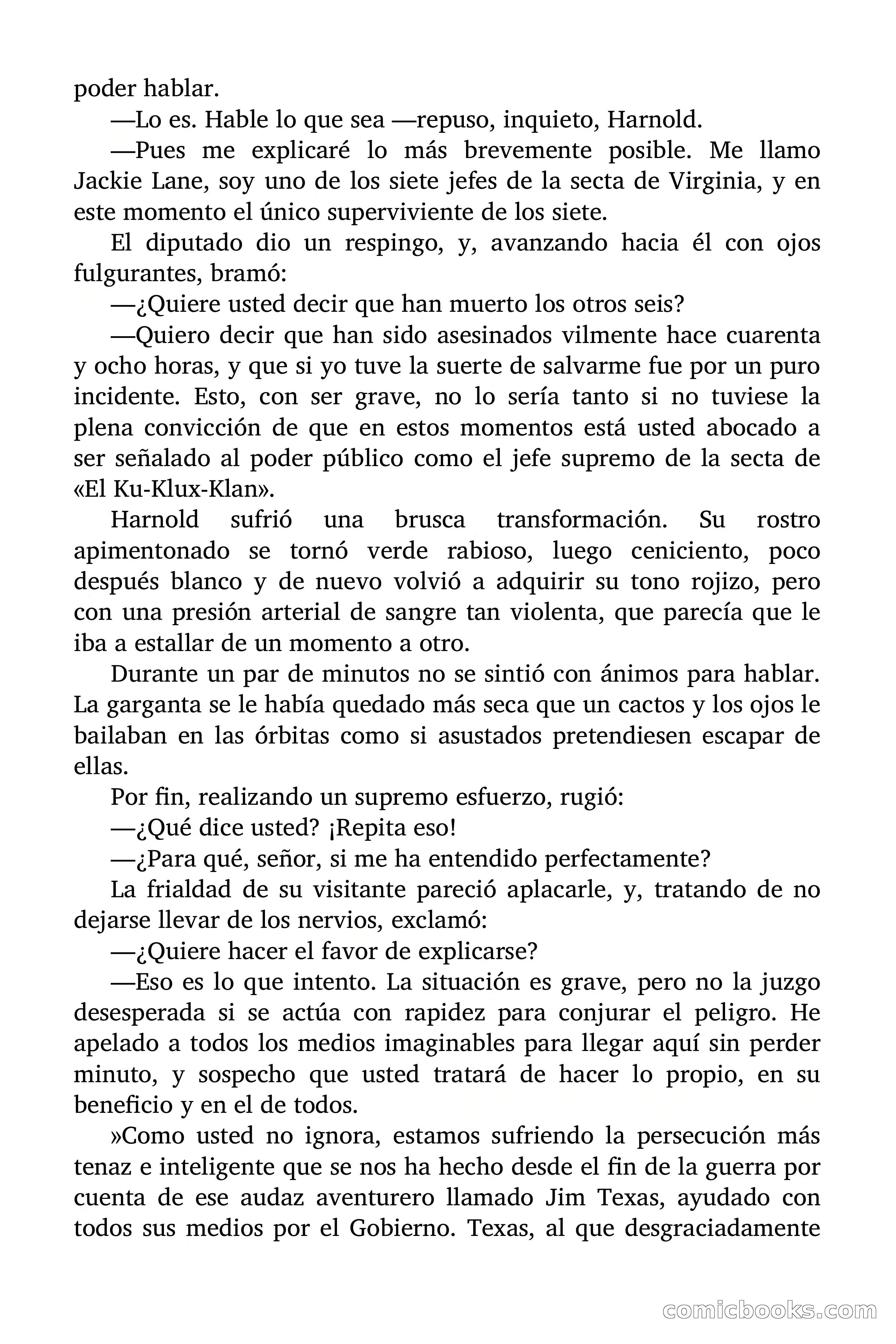 Aventuras de Jim Texas: Lo que no pueden las armas — page 9 of 103