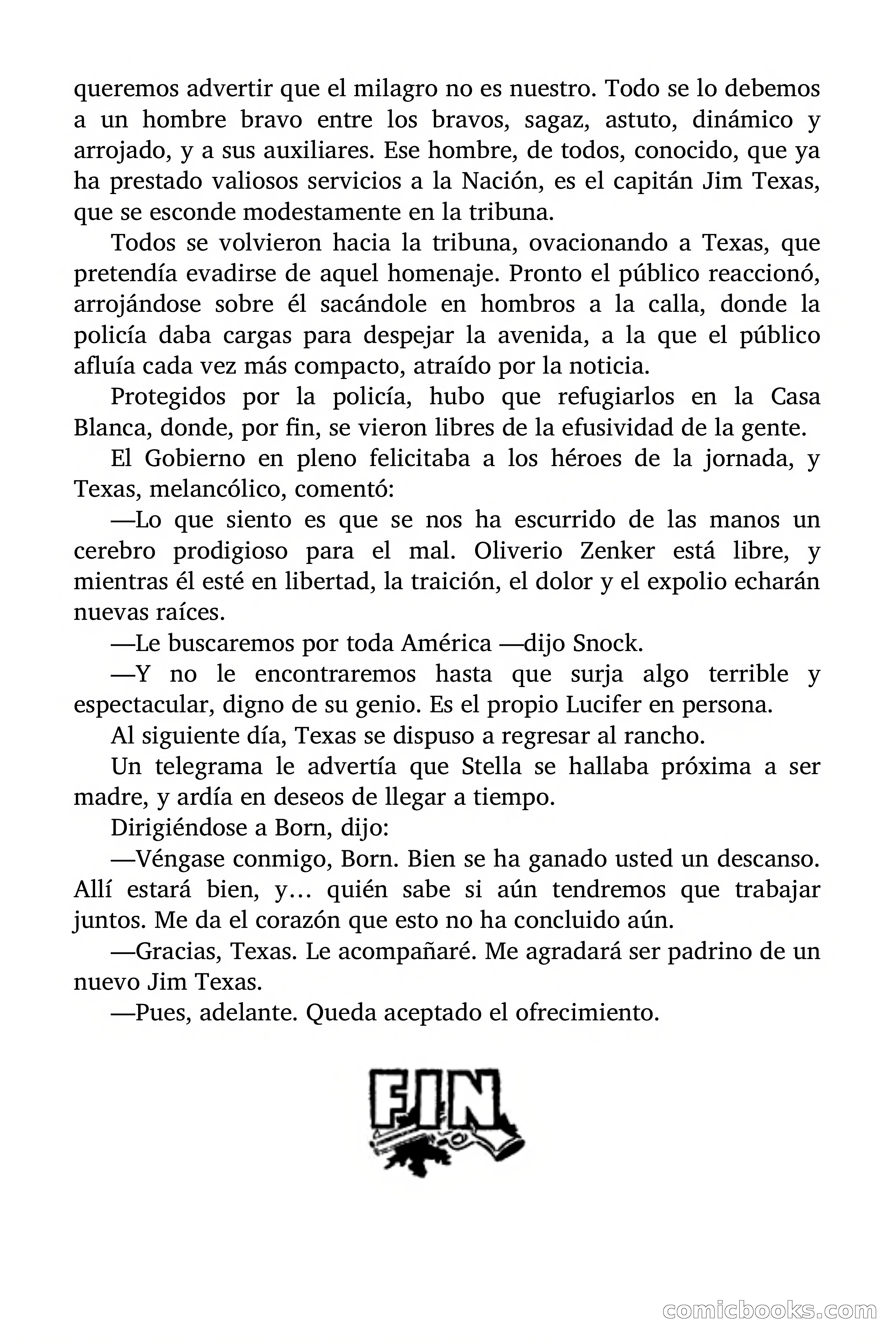 Aventuras de Jim Texas: Lo que no pueden las armas — page 102 of 103