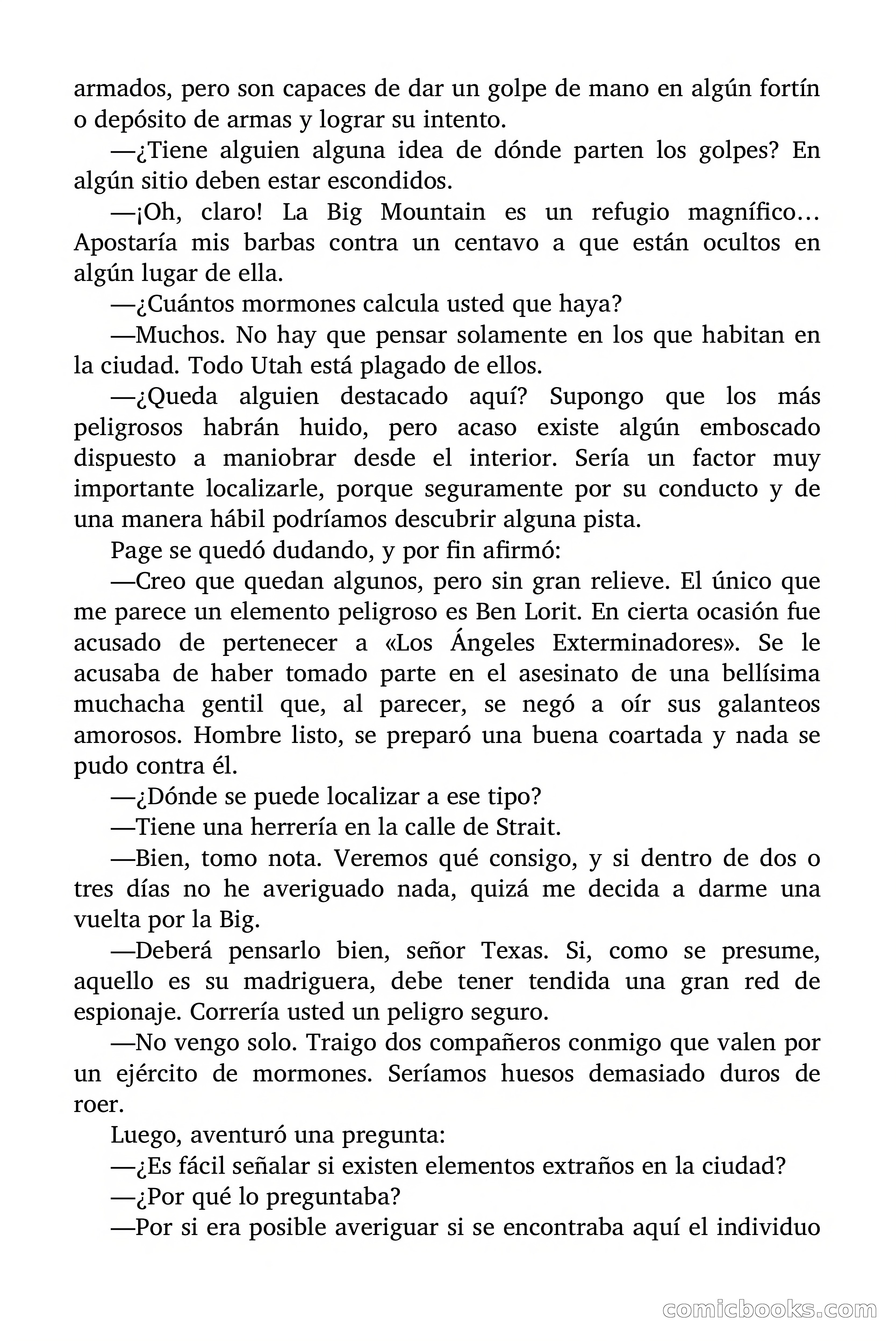 Aventuras de Jim: Texas—Los Angeles del Averno — page 39 of 103