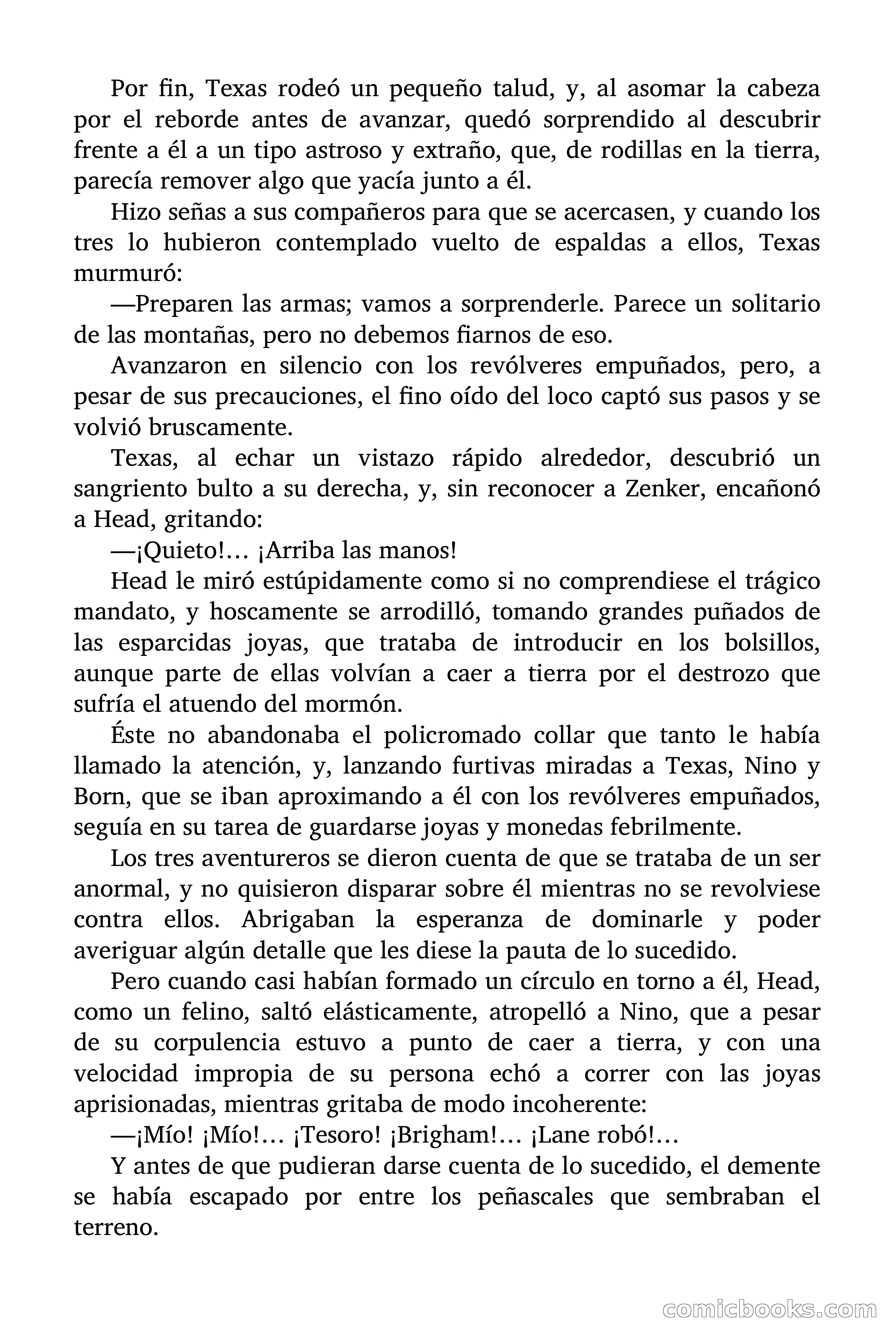 Aventuras de Jim Texas: El monstruo — page 95 of 102